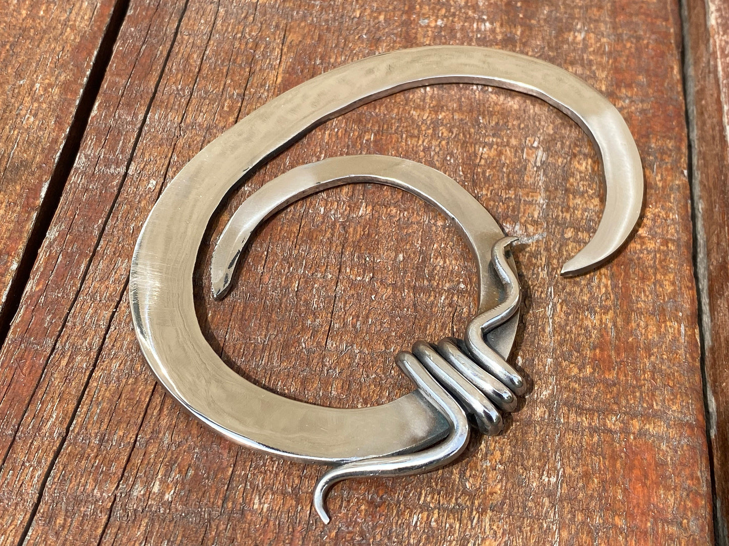 Hand forged six, metal six, 6th anniversary, iron anniversary, number, decor number, iron gift, anniversary, iron decor, birthday, Christmas