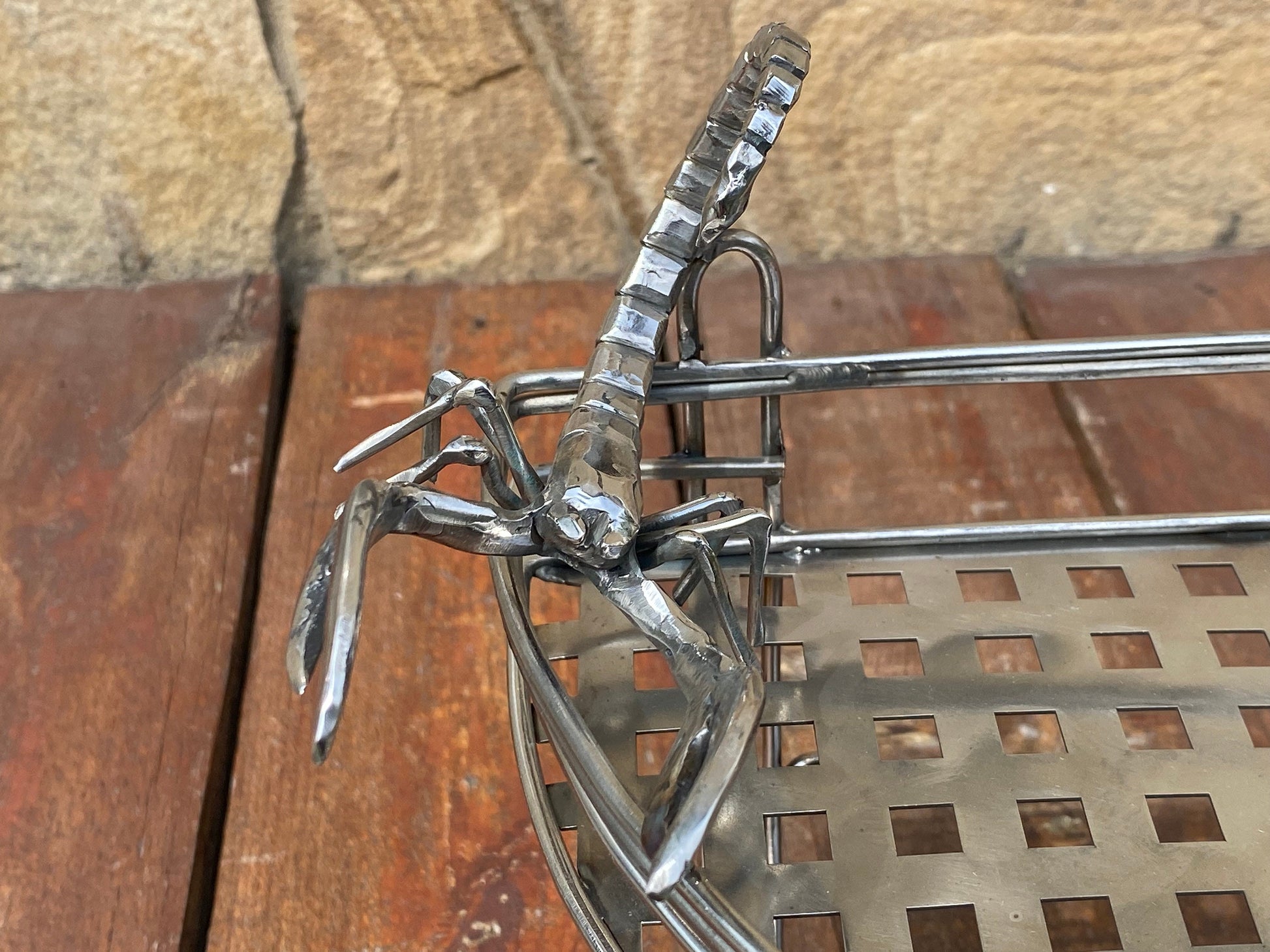 Rack, shelf, bathroom, kitchen, stainless steel, anniversary, birthday, Christmas, Mothers Day, Fathers Day, scorpion, lizard, hanger,holder