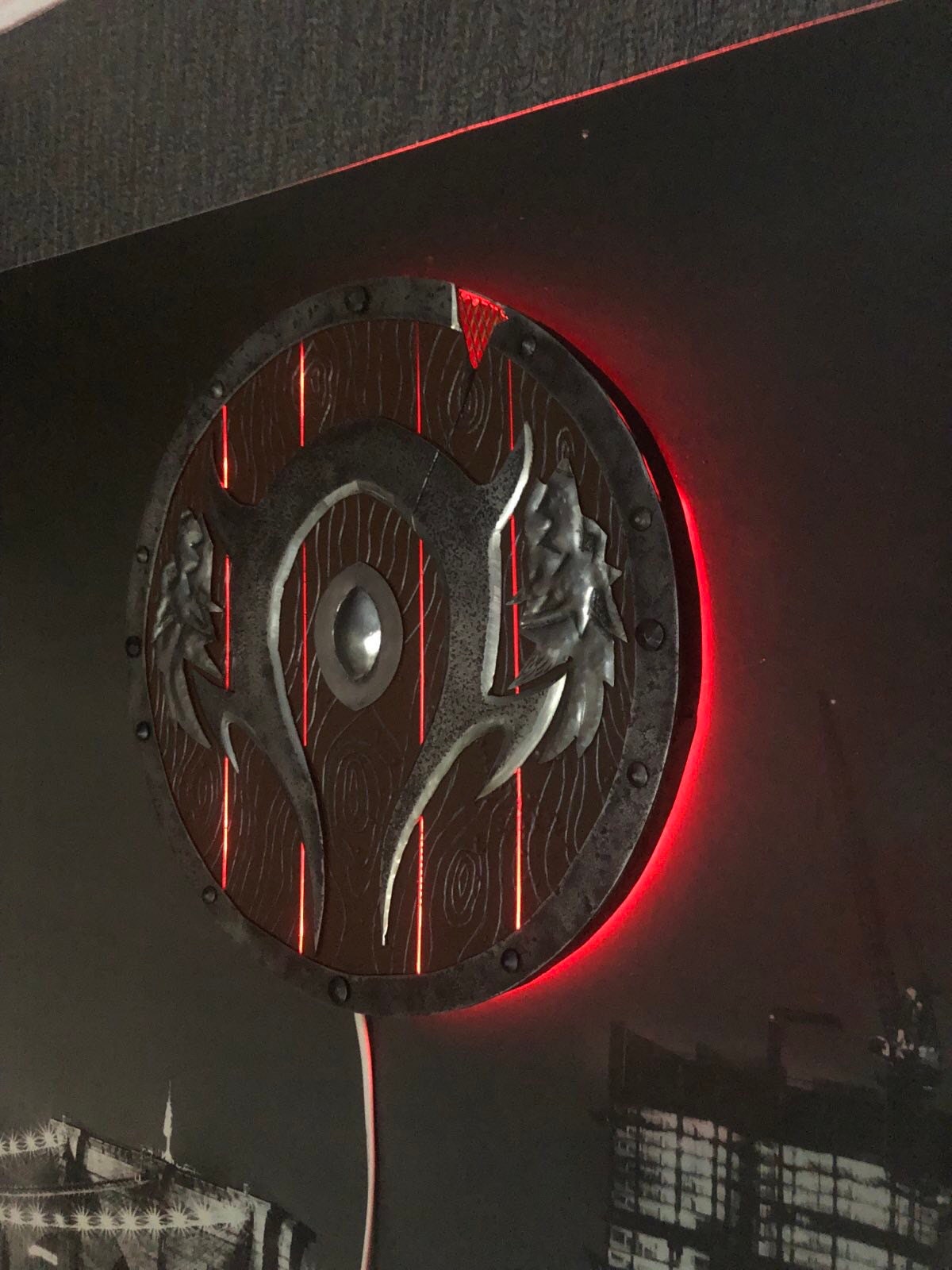 Wall sconce, gamer gift, medieval sconce, castle, hotel, restaurant, viking, Middle Ages, anniversary, sconce, video game,birthday,kids gift