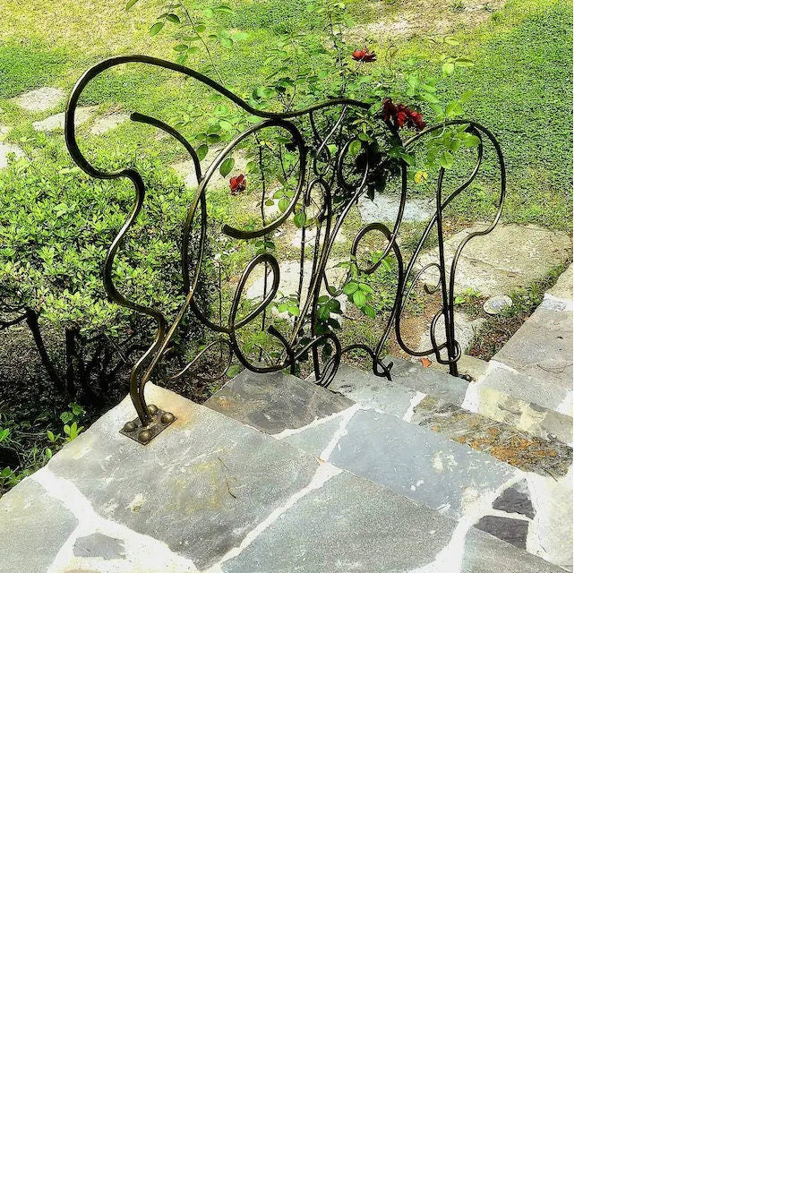 Stair railing, balcony, stairwell, garden, privacy screen, railing, handrail, wedding, anniversary, renovation, terrace, Christmas, birthday