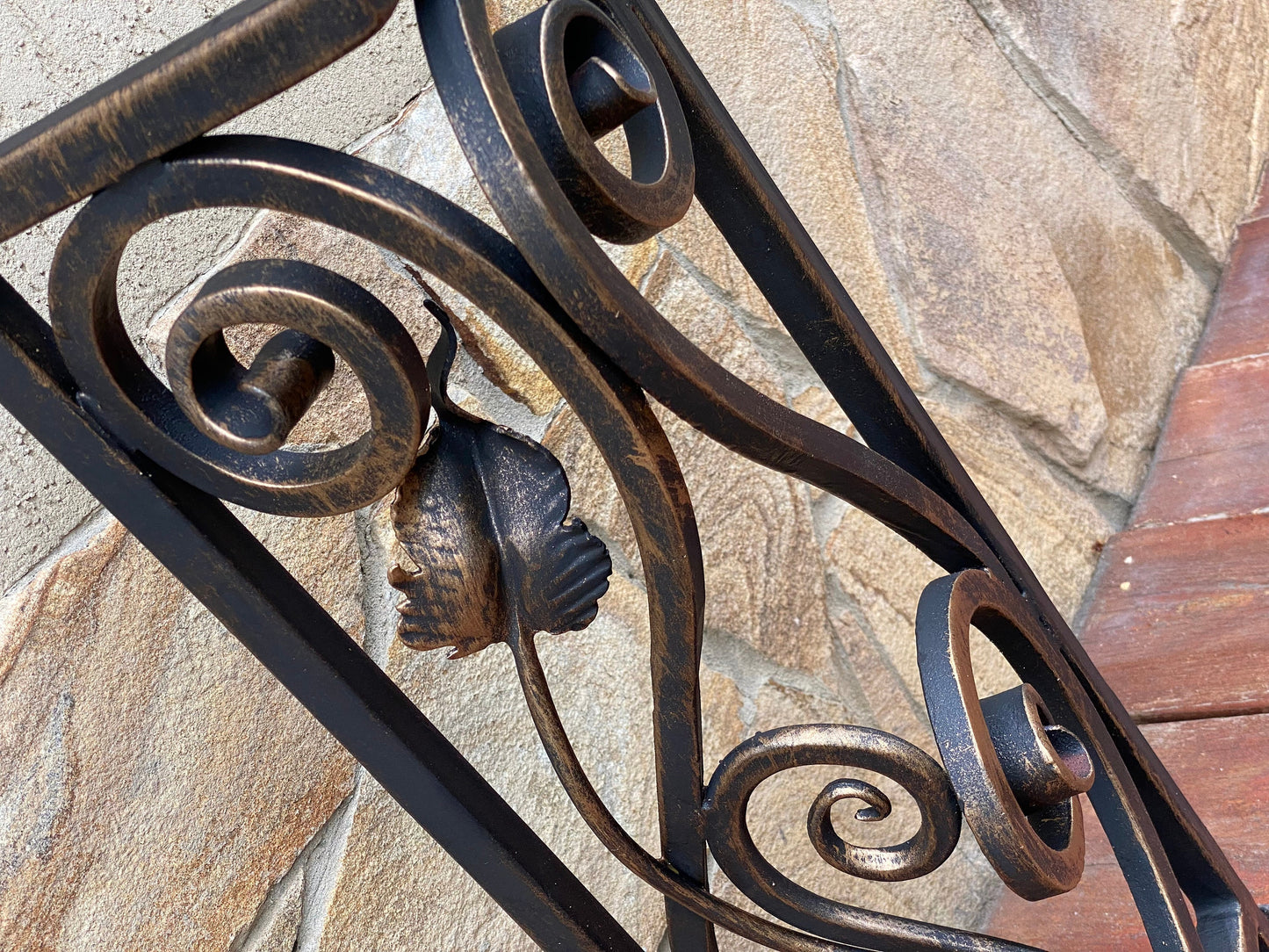 Corner railing, corner embellishment, corner decor, corner, railing, balcony railing, stair railing, handrail, Christmas,birthday,renovation