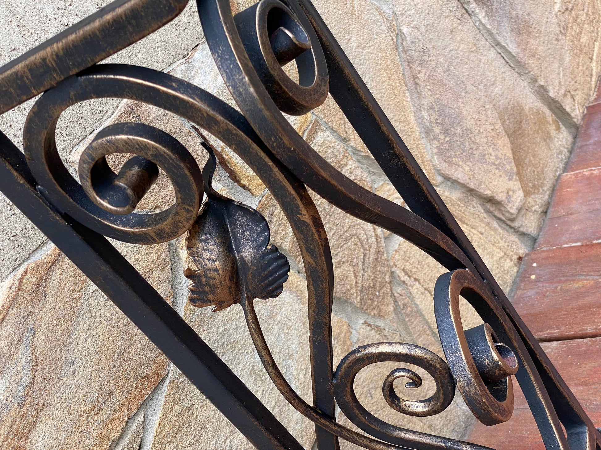 Corner railing, corner embellishment, corner decor, corner, railing, balcony railing, stair railing, handrail, Christmas,birthday,renovation