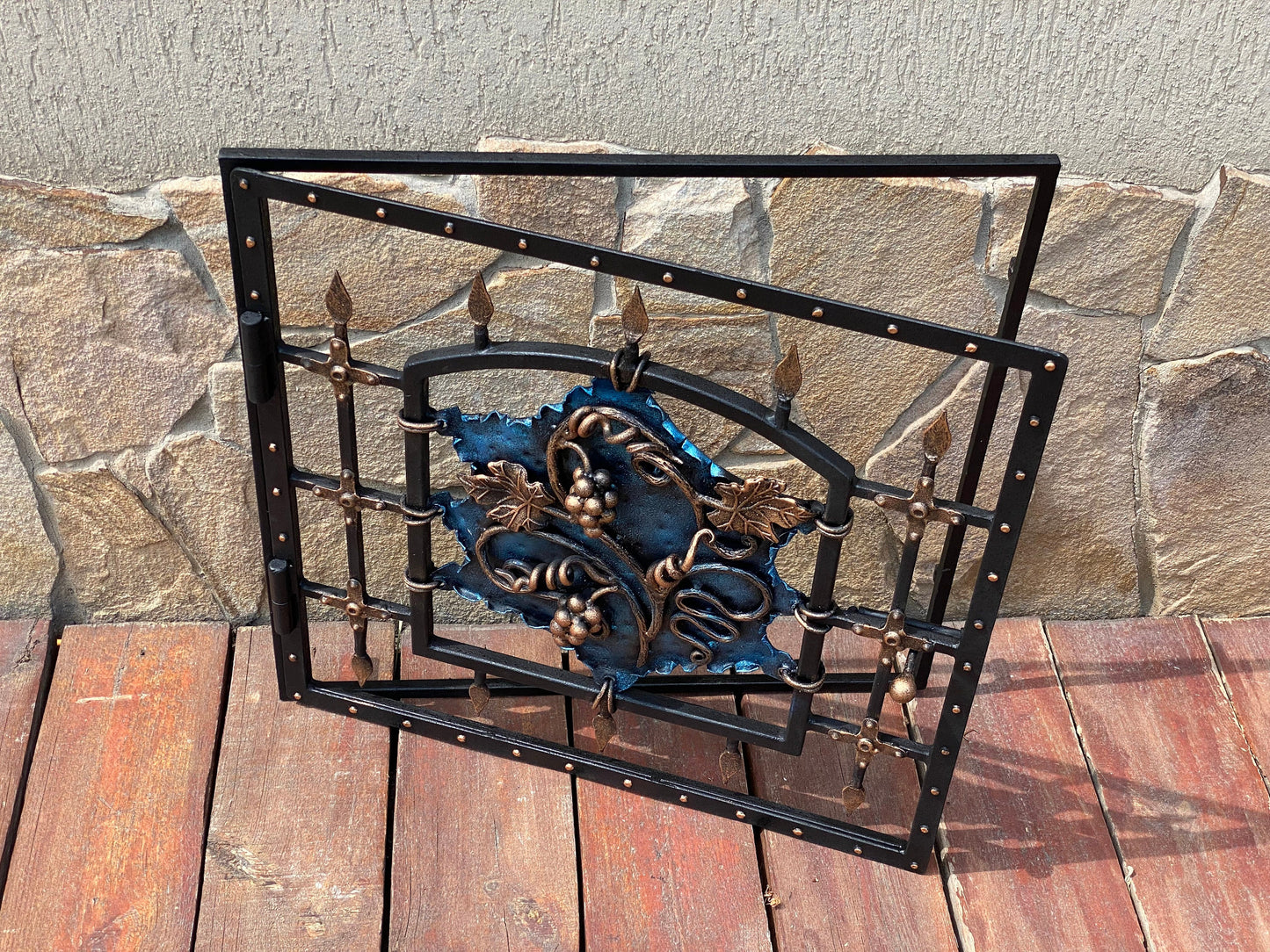 Oven door, stove door, door, fireplace doors, grapes, autumn, Thanksgiving, anniversary, birthday, Christmas, wine cellar, wine lover gift