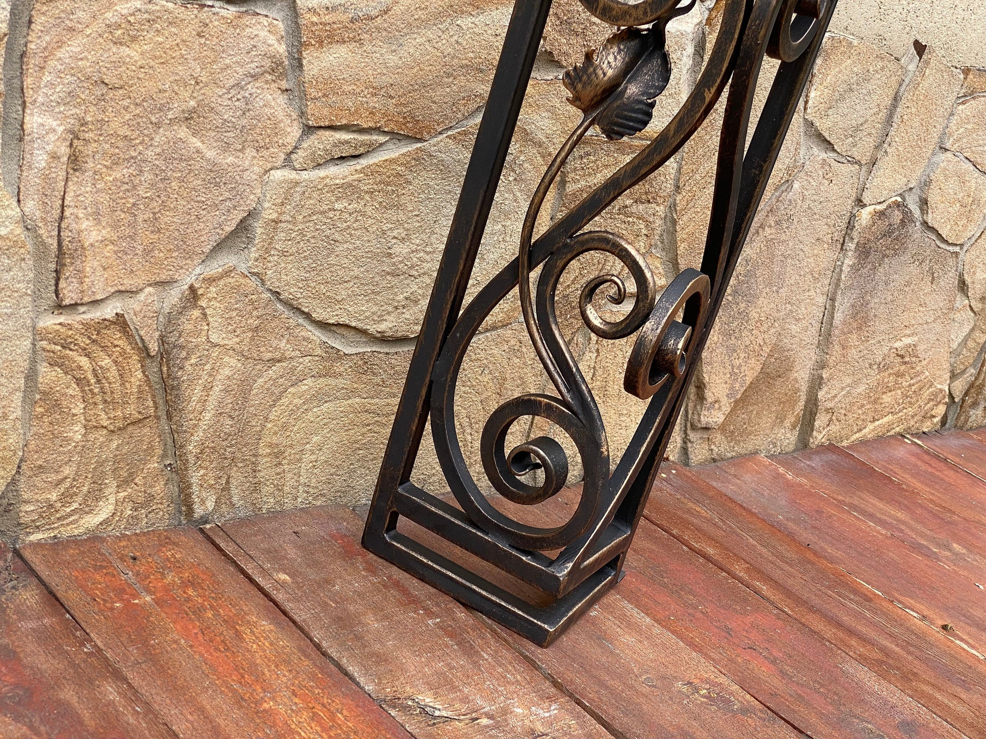 Corner railing, corner embellishment, corner decor, corner, railing, balcony railing, stair railing, handrail, Christmas,birthday,renovation