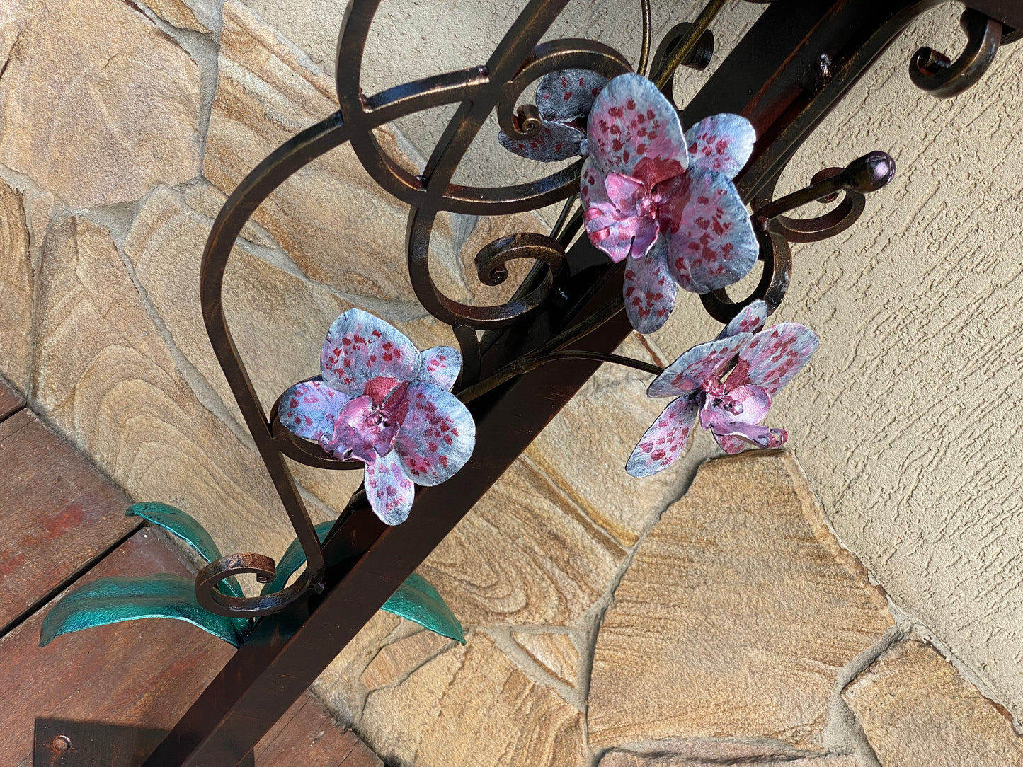 Mailbox, mail box, Hawaii, donkey, orchid, house number sign, house numbers, birthday, Christmas, anniversary, renovation, floral decor