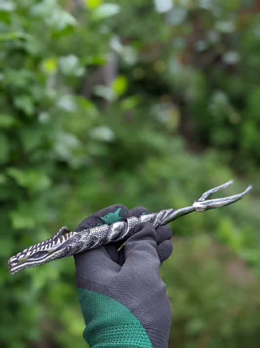 BBQ fork, BBQ, stainless steel, fork, wedding, Christmas, travel gift, adventure, travel lover gift, picnic, camp, cooking, travel, cutlery