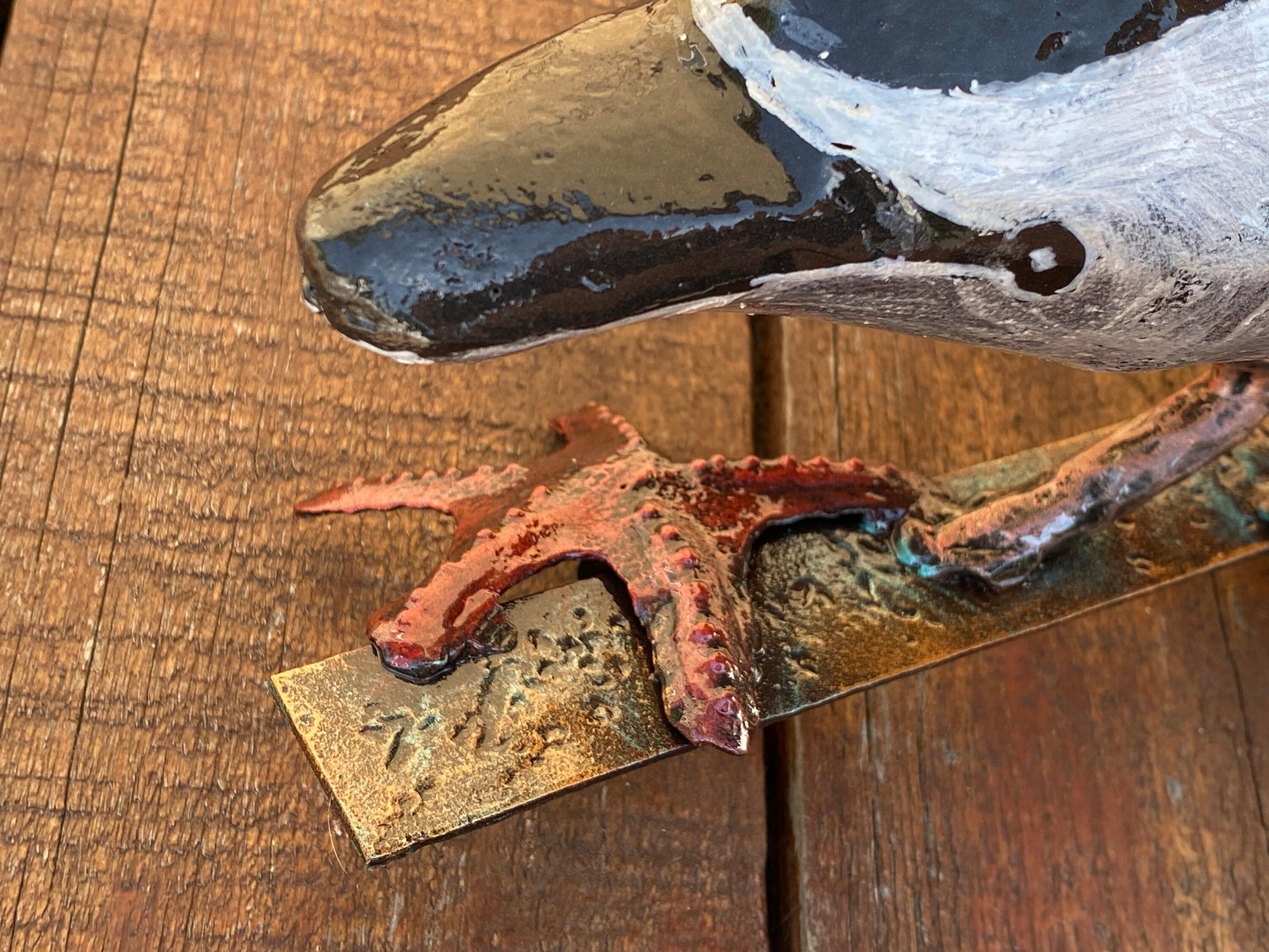 Dolphin, starfish, coastal decor, Christmas, anniversary, birthday, beach decor, wild life, ocean decor, sea life, nautical gift, fishman