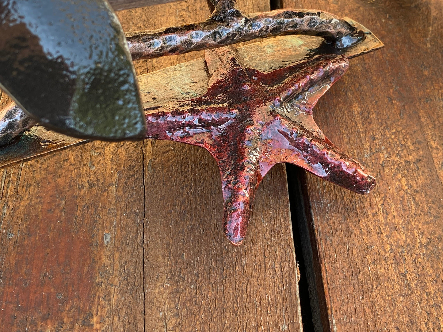 Dolphin, starfish, coastal decor, Christmas, anniversary, birthday, beach decor, wild life, ocean decor, sea life, nautical gift, fishman