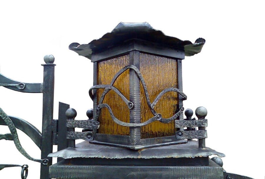 Fence lamp, outdoor pillar lamp, deck light, fence light, outdoor light, fence sconce, bollard landscape light, exterior light, post light