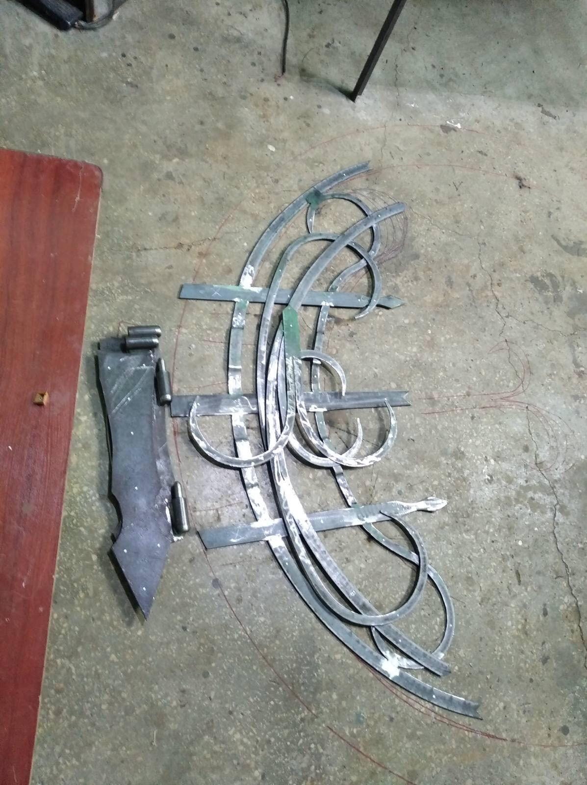 Strap hinges, hinge, medieval hinges, door hinges, gate hinges, door decor, renovation, anniversary, Christmas, birthday, door hardware