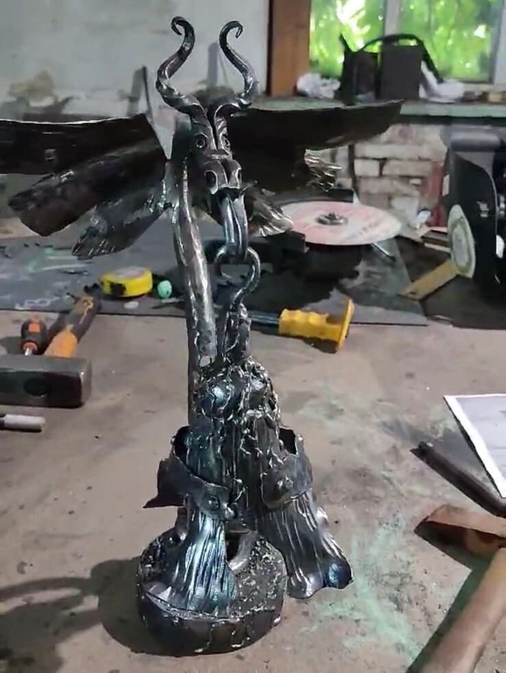 Table lamp, night lamp, dragon, medieval, Middle Ages, viking, cave light, wall sconce,Christmas gift, birthday, anniversary, Christmas