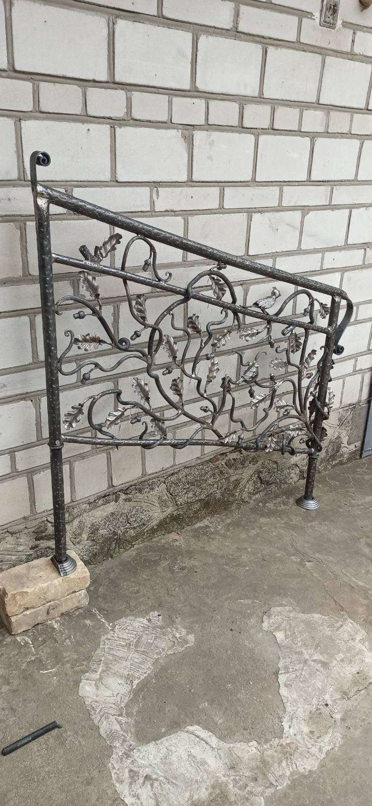 Stair railing, oak, bird, forest, balcony, firelace screen, railing, garden, yard, handrail, wedding, terrace, Christmas, birthday, banister
