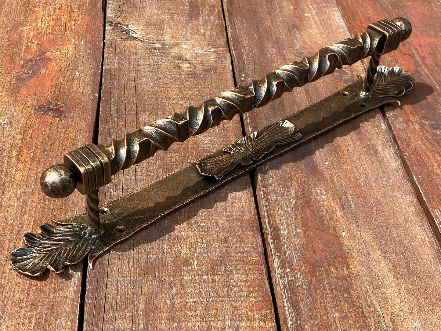 Barn door handle, medieval, door handle, door pull, anniversary, Christmas, castle, renovation, fortress, viking, door hardware, hinges