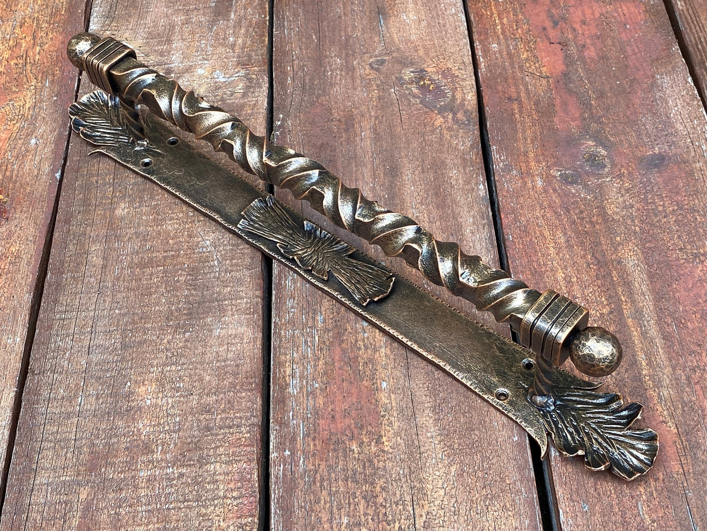 Barn door handle, medieval, door handle, door pull, anniversary, Christmas, castle, renovation, fortress, viking, door hardware, hinges