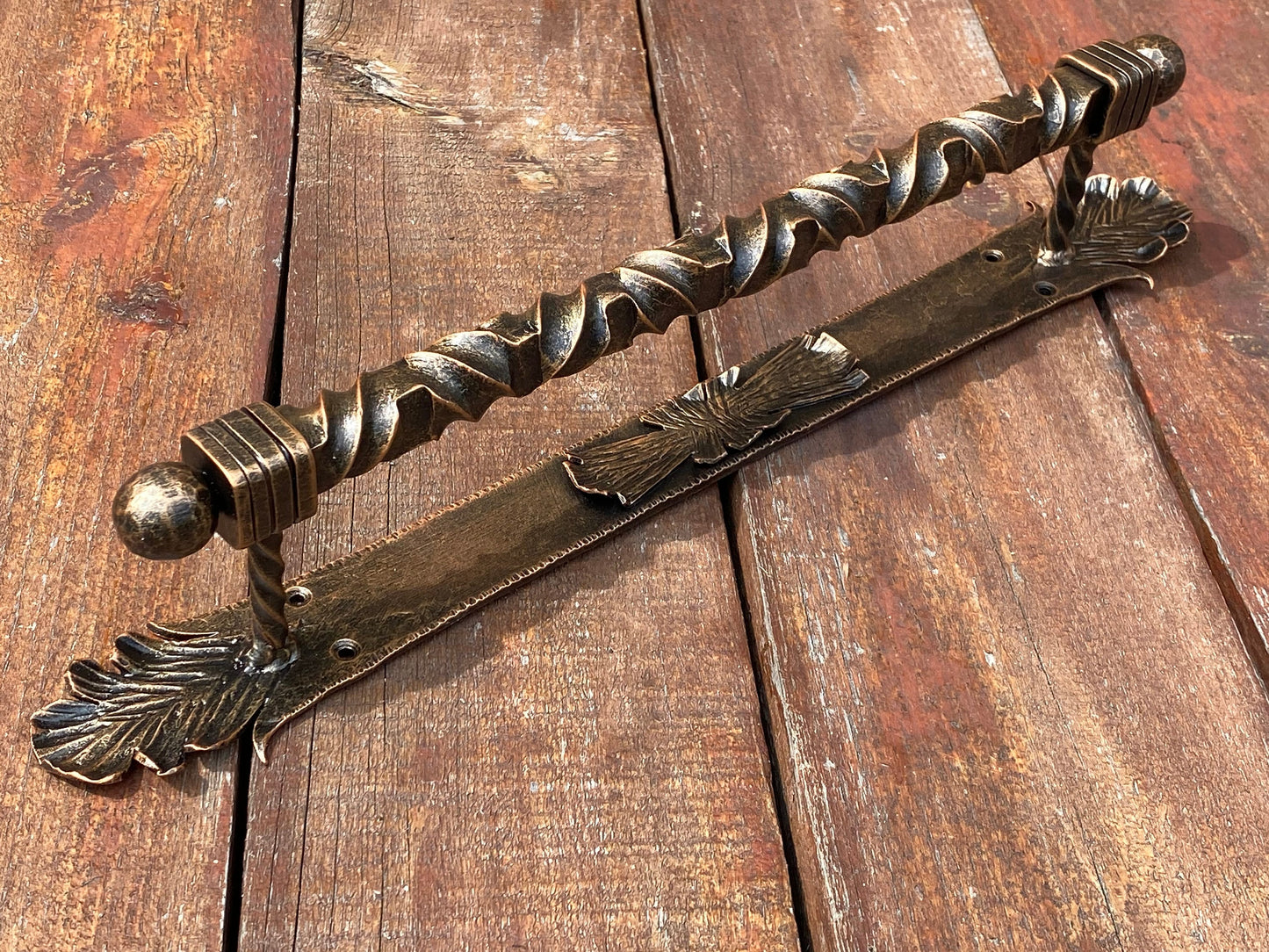 Barn door handle, medieval, door handle, door pull, anniversary, Christmas, castle, renovation, fortress, viking, door hardware, hinges