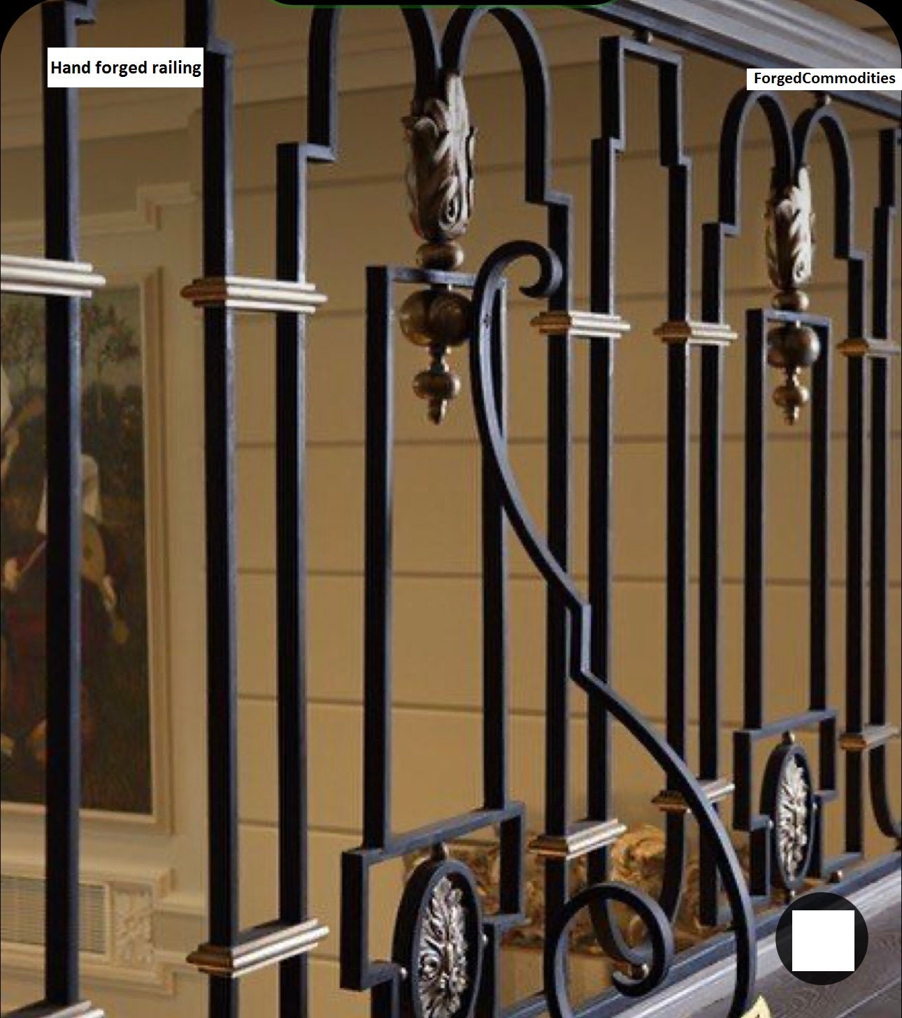 Stair railing, renovation, balcony, wedding, terrace, privacy screen, railing, handrail, birthday, Christmas, anniversary, iron gift, stairs