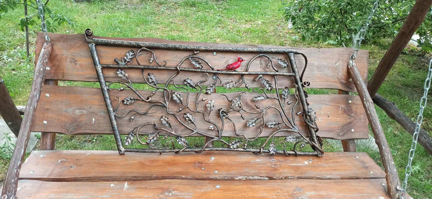 Stair railing, oak, bird, forest, balcony, firelace screen, railing, garden, yard, handrail, wedding, terrace, Christmas, birthday, banister