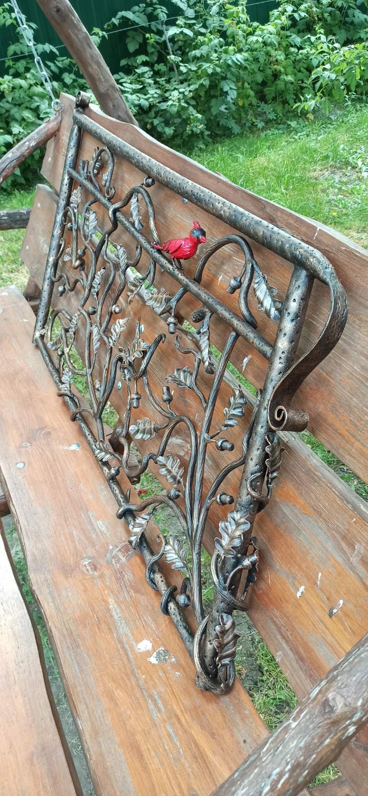 Stair railing, oak, bird, forest, balcony, firelace screen, railing, garden, yard, handrail, wedding, terrace, Christmas, birthday, banister