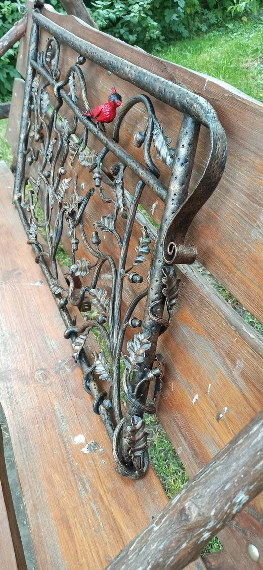 Stair railing, oak, bird, forest, balcony, firelace screen, railing, garden, yard, handrail, wedding, terrace, Christmas, birthday, banister