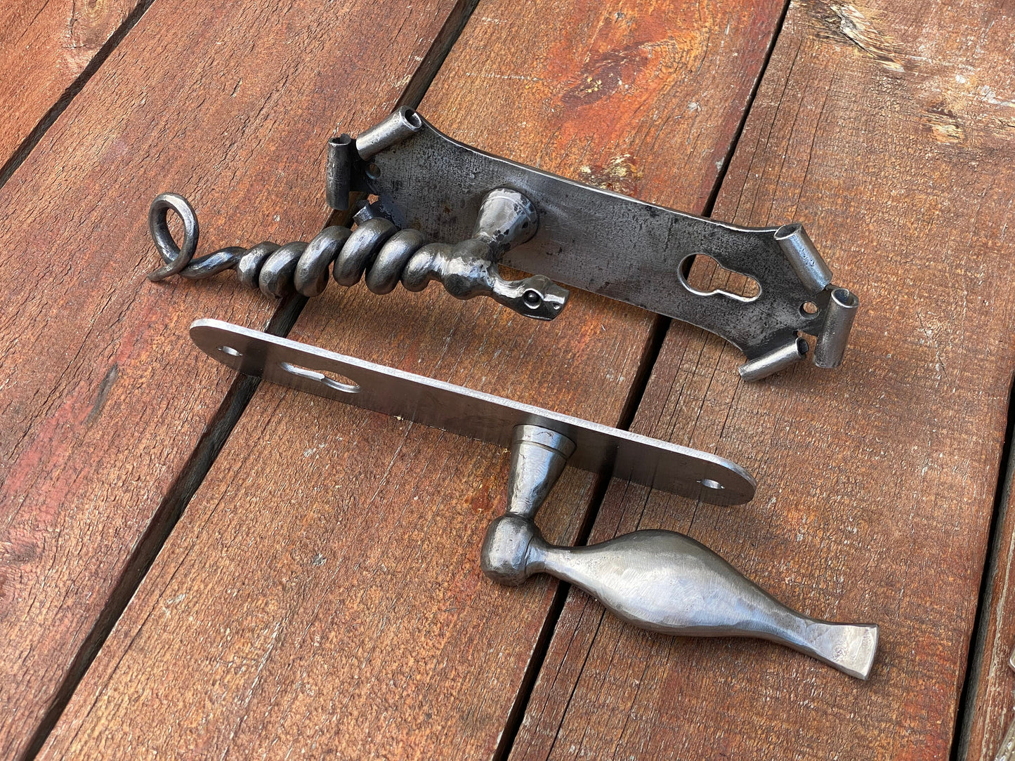 Door handle, door pull, snake, medieval, door, Middle Ages, Christmas, renovation, castle, lock, hardware, hinges, birthday, anniversary