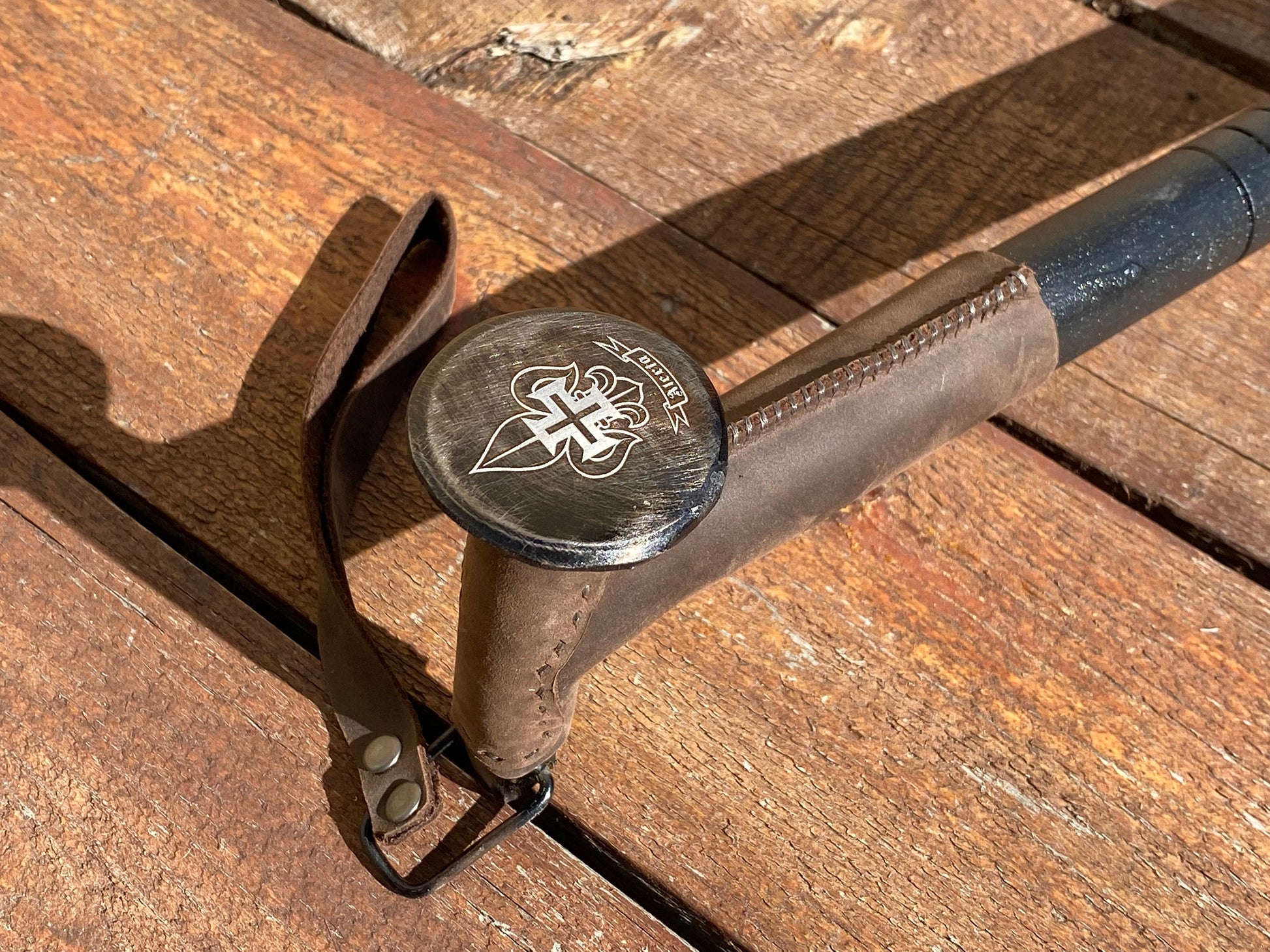 Walking cane, personalized, veteran, pension, railroad spike, walking stick, birthday, Christmas, anniversary, mens gift, retirement gift