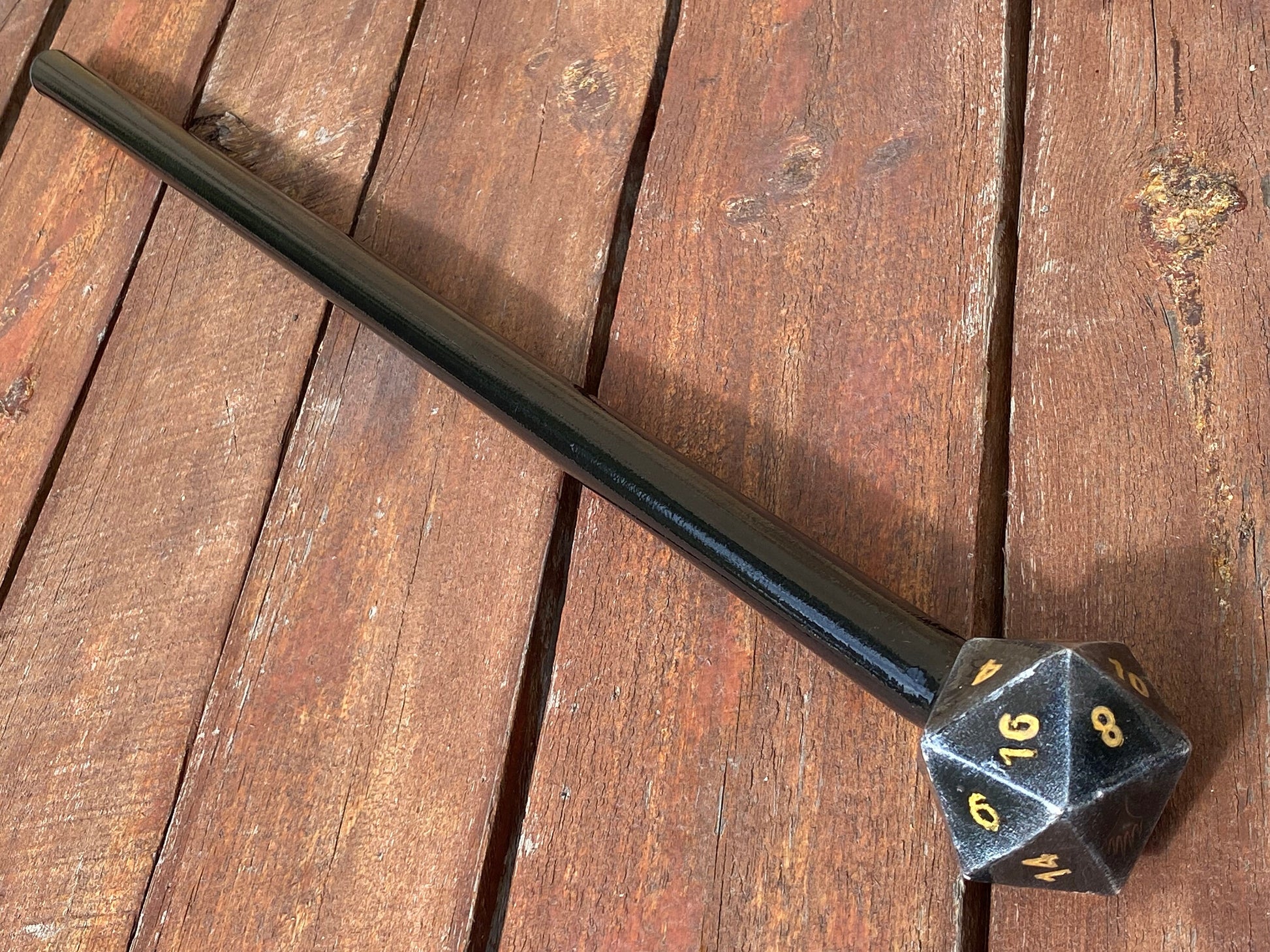 Dice cane, walking cane, dice, walking stick, gamer gift, personalized cane, birthday, Christmas, anniversary, retirement gift, funny gift