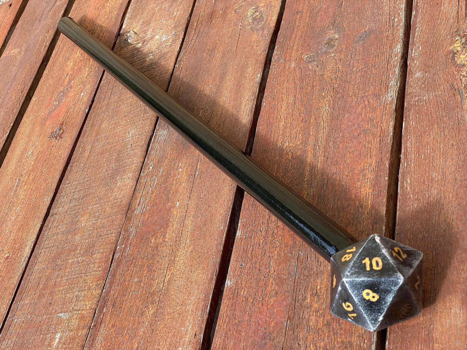 Dice cane, walking cane, dice, walking stick, gamer gift, personalized cane, birthday, Christmas, anniversary, retirement gift, funny gift