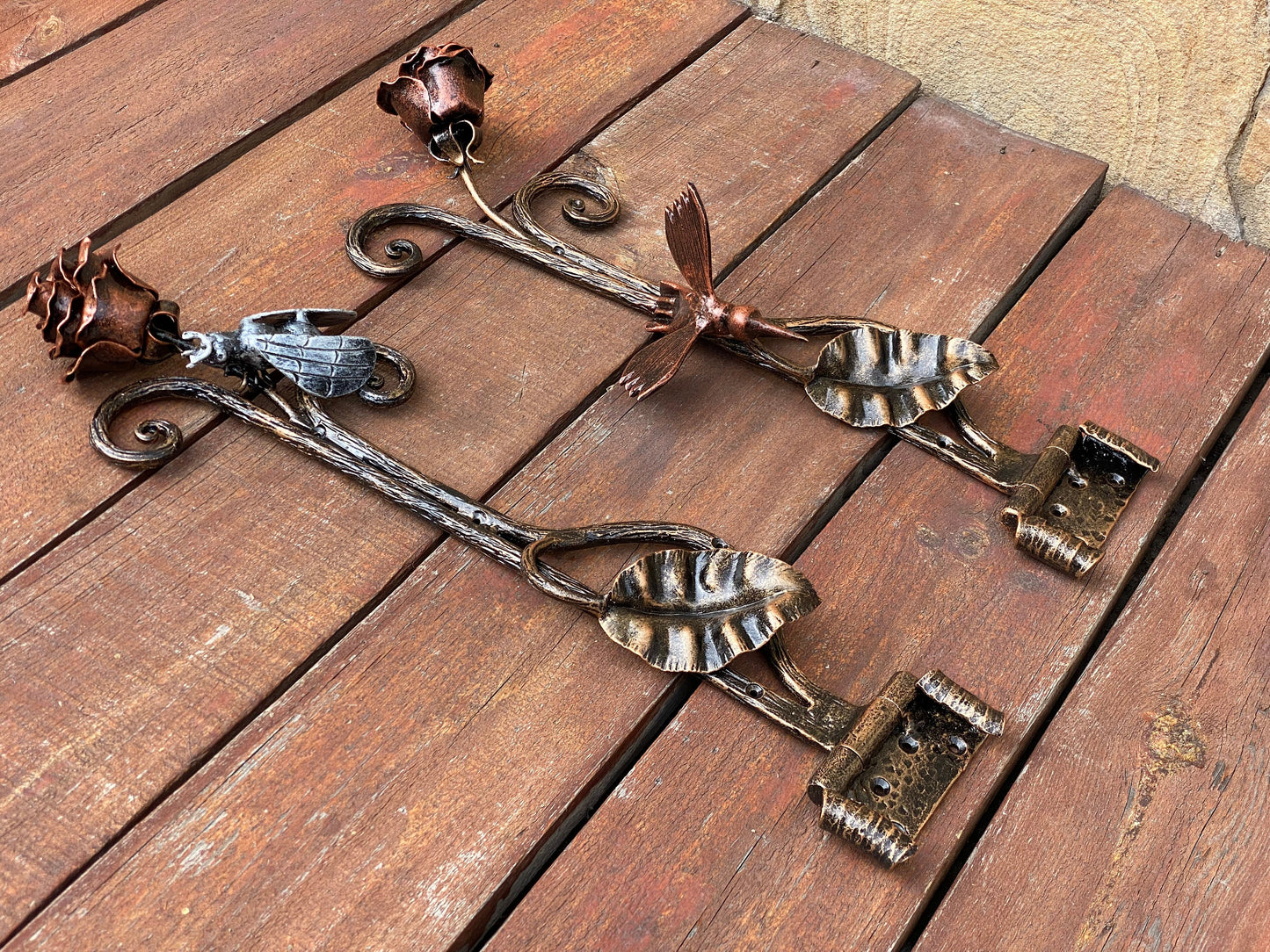Hinge, strap hinge, door hardware, bird, rose, barn hinges, Christmas, birthday, wild nature, anniversary, wedding, renovation, door hinge