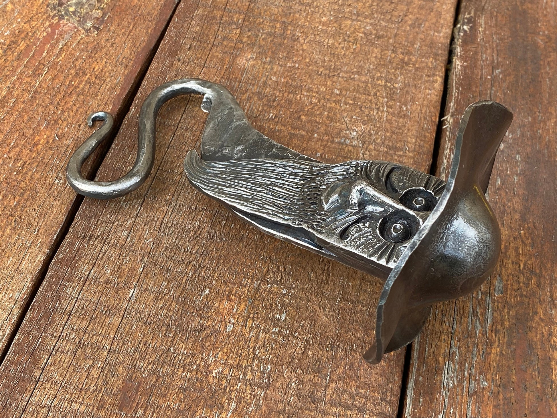 Bottle opener, corkscrew, iron gift, 6th anniversary, steel gift, 11th anniversary, beer lover, beer bottle opener, barware, barman,birthday