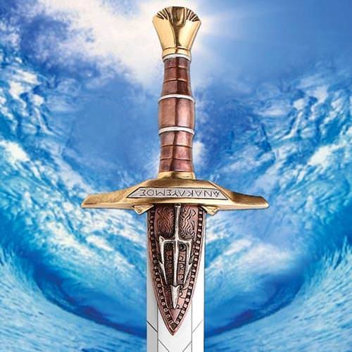 A cosplay sword, steel replica