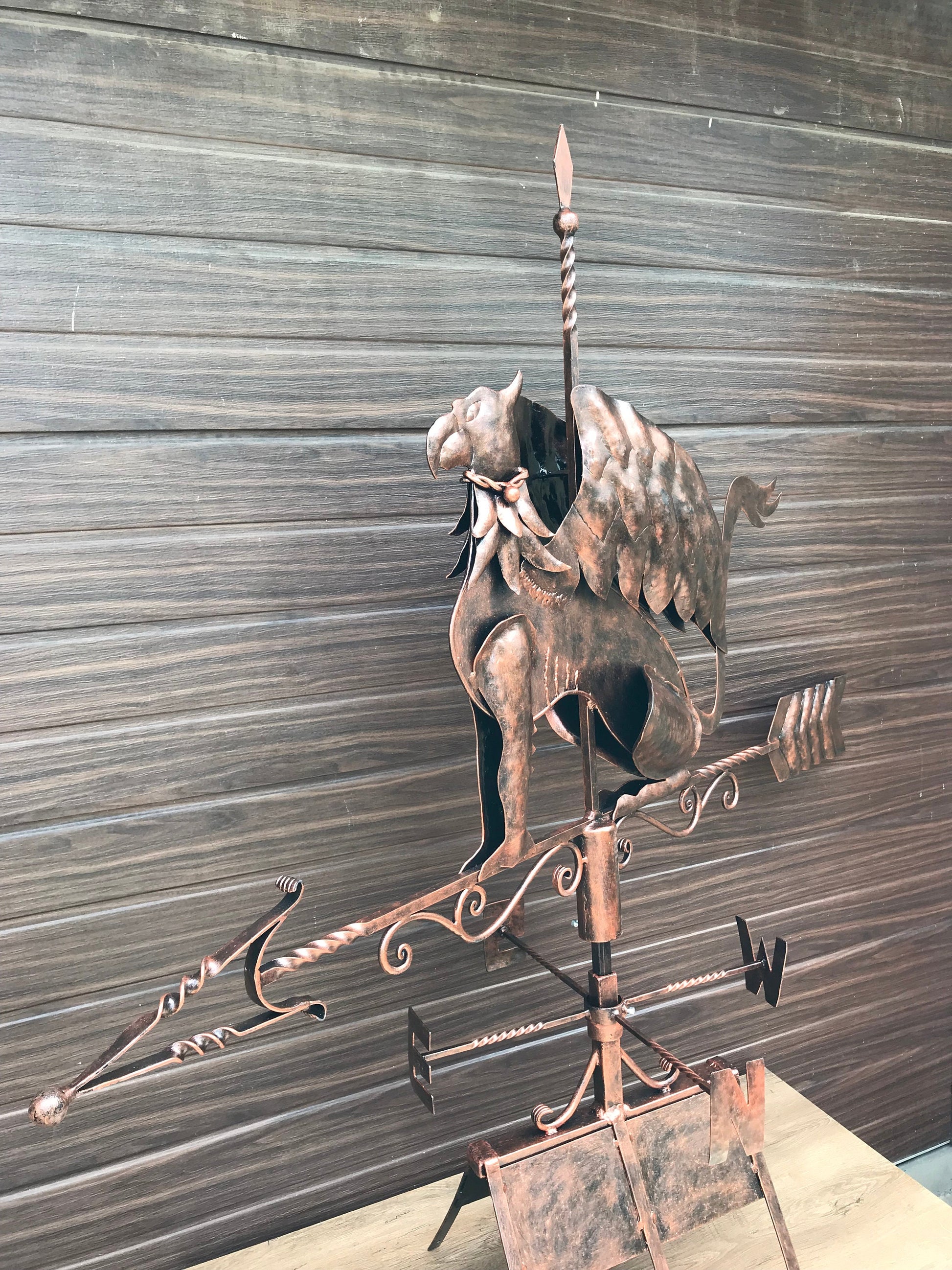 Weather vane, windvane, vane, wind vane, weathercock, roof mount, metal wind vane, yard art, roof metal art, garden metal decor