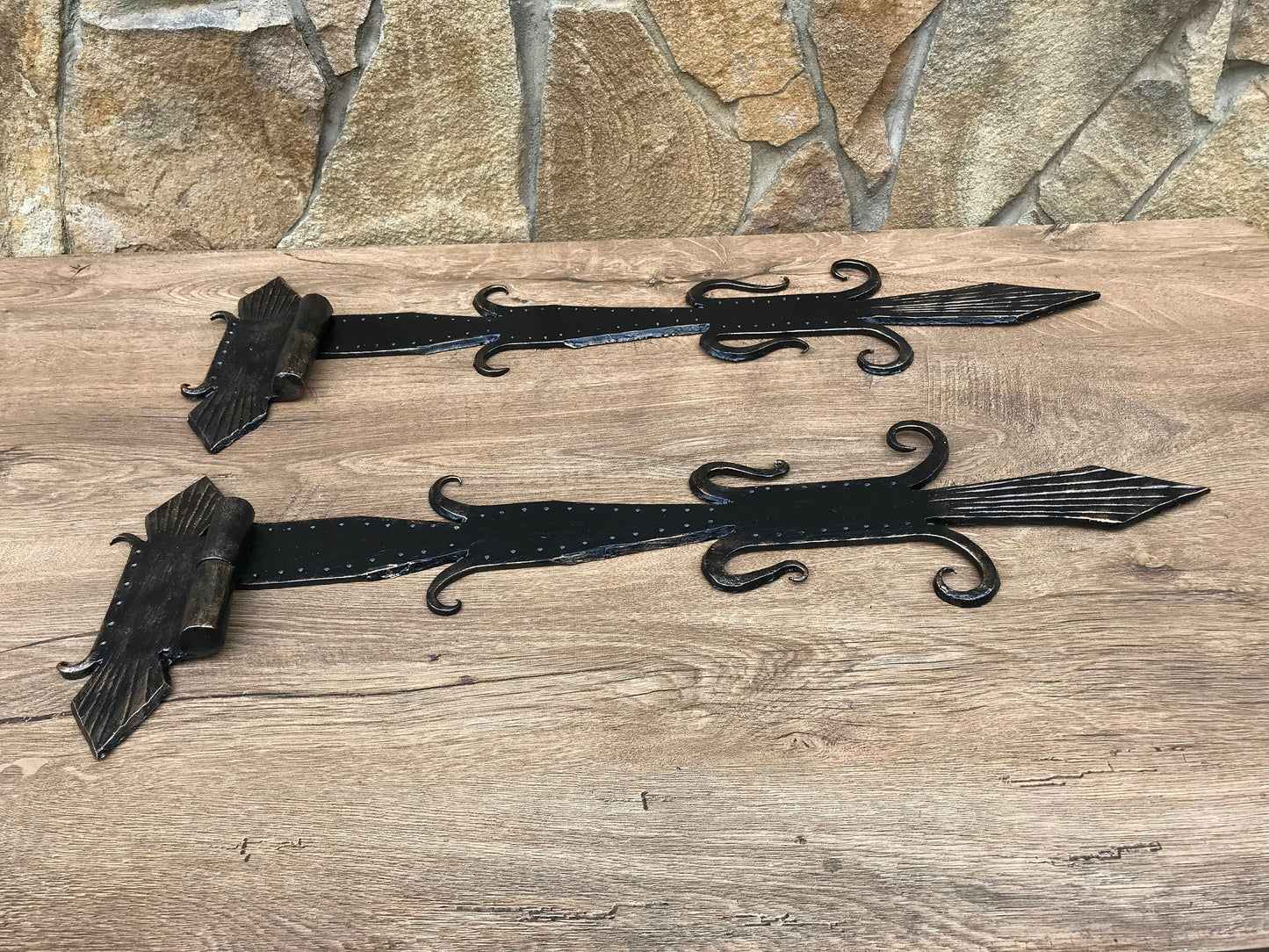 Custom listing for Rick: 1 left hinge and 1 right hinge