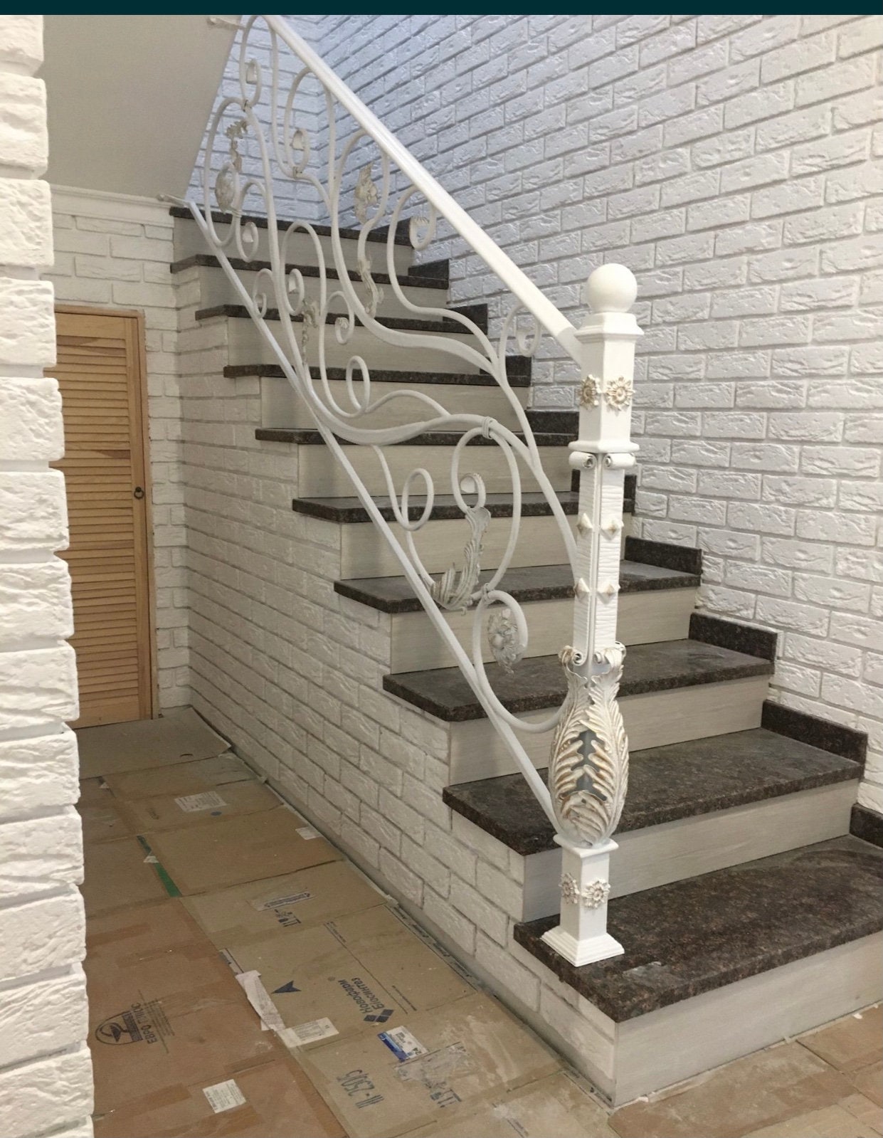 Balcony railing, balcony, terrace, stair railing, railing, Christmas, iron gift, new house, new home,wedding,anniversary,birthday,blacksmith