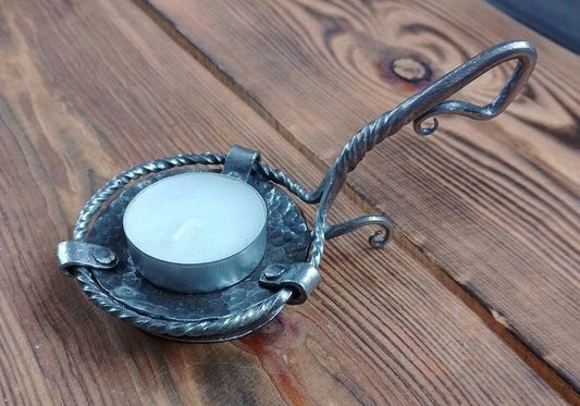 Candle holder, 6th anniversary, iron anniversary, Christmas, candle, anniversary, birthday, medieval, viking, castle, antique, tea candle
