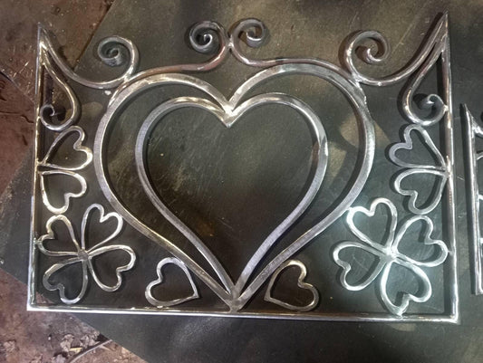 Garden door, gate, terrace, balcony, railing, window guard, door, renovation, heart, Mothers Day, Christmas, anniversary, birthday, garden