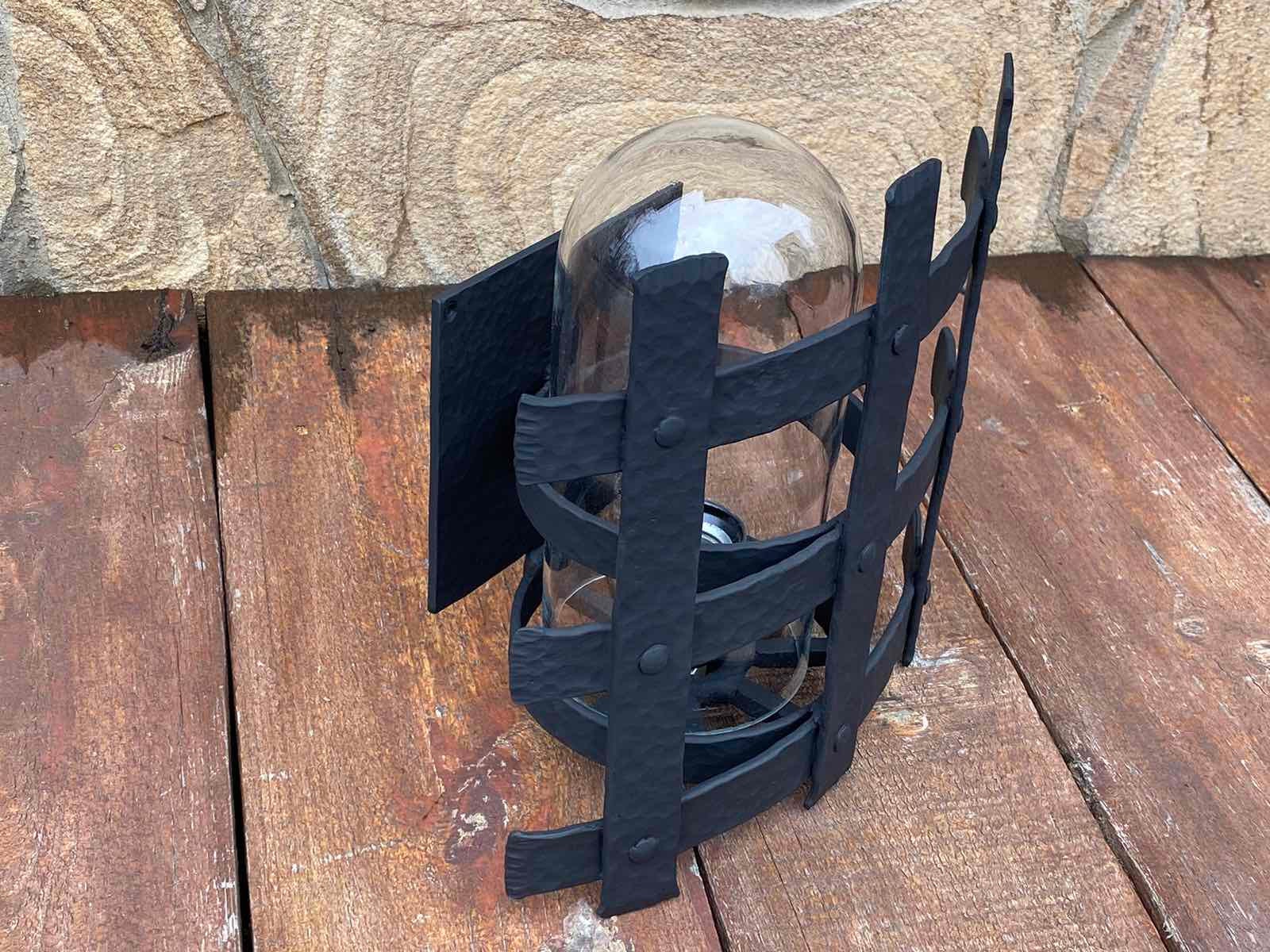 Outdoor sconce, medieval sconce, sconce, medieval light, wall sconce, viking, wall lamp, castle, antique, vintage, birthday, anniversary