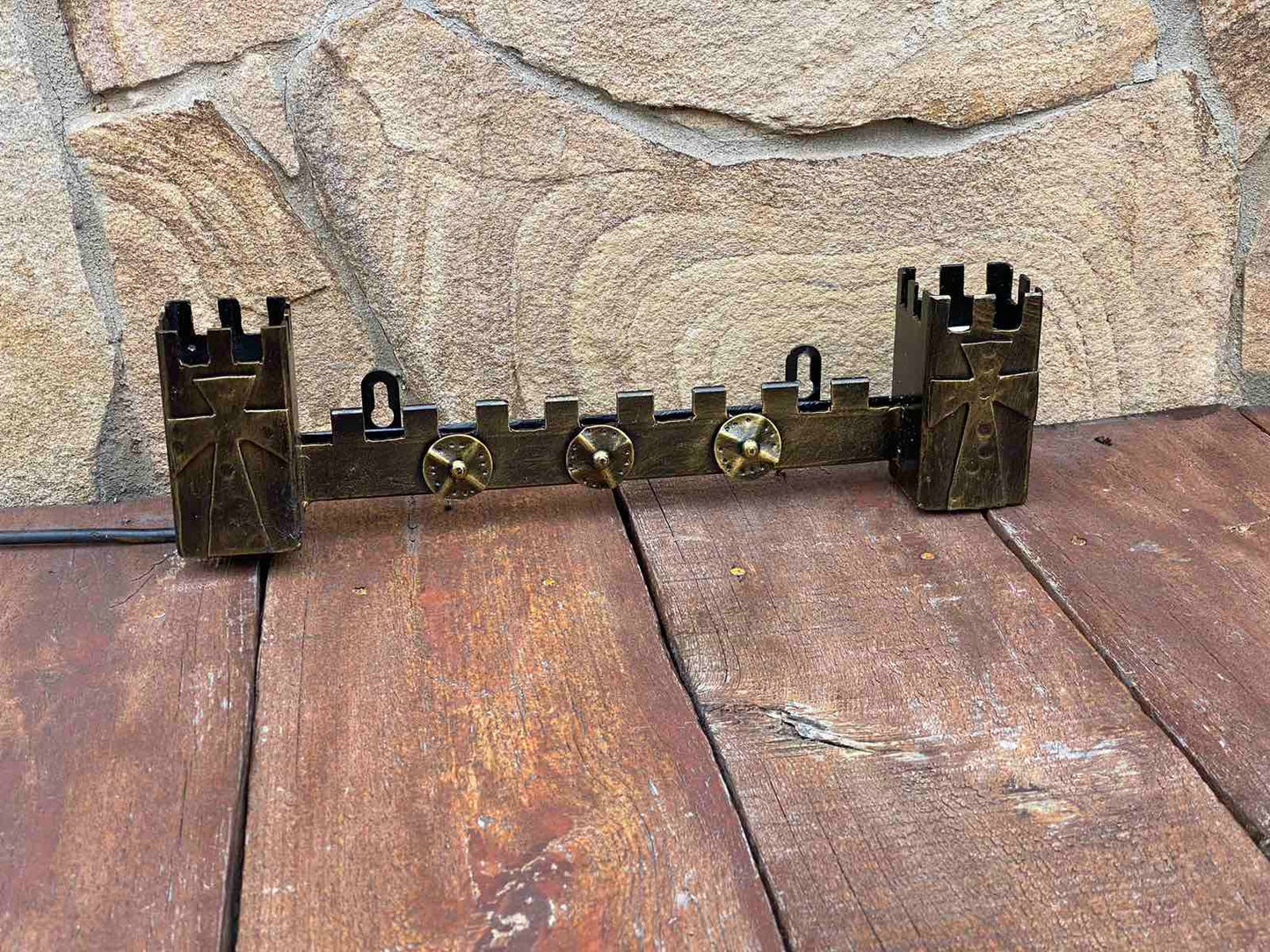 Medieval sconce, castle, iron anniversary, wall sconce, viking, Christmas, castle style, medieval gift, medieval torch, sconce, renovation