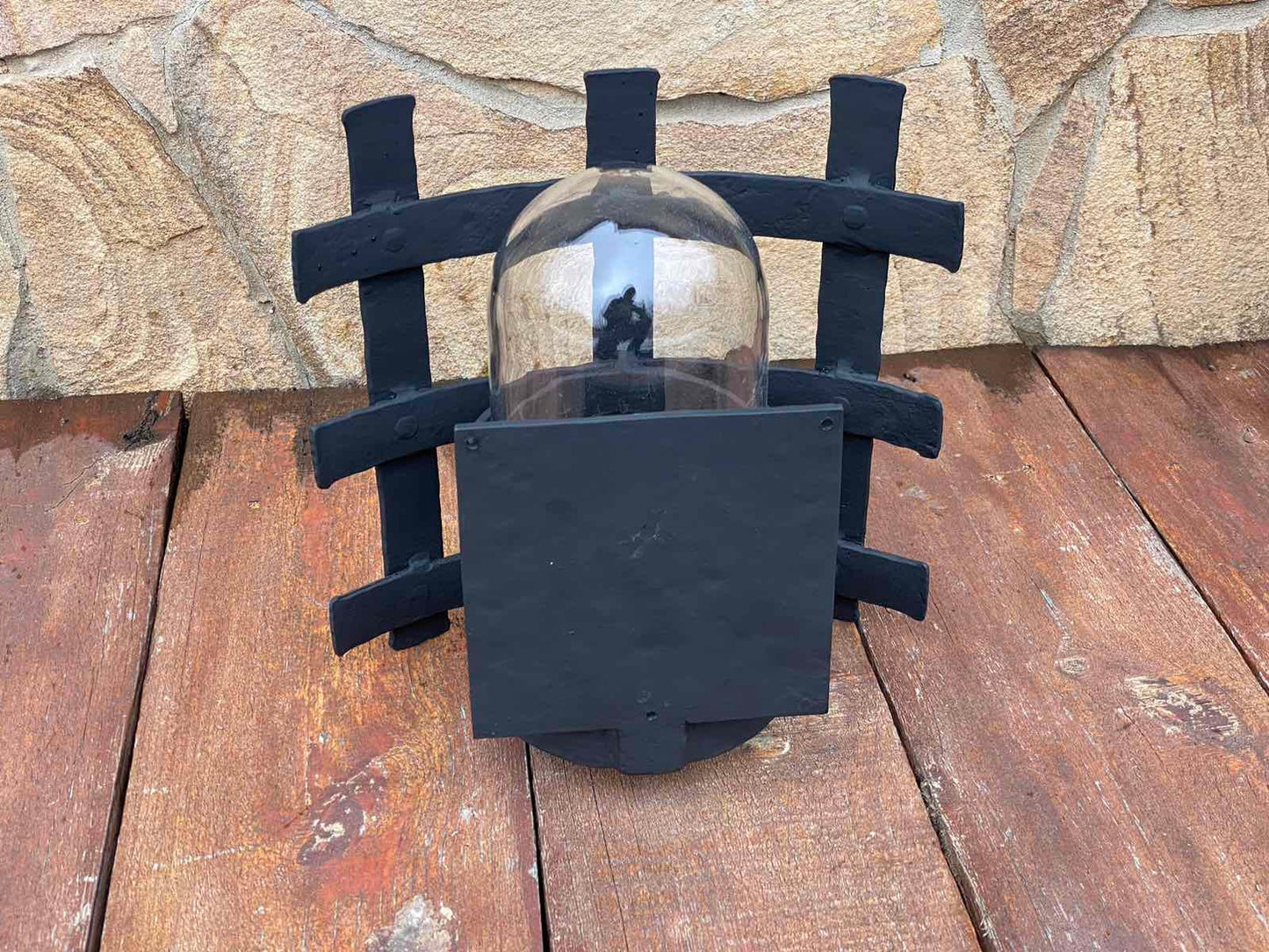 Outdoor sconce, medieval sconce, sconce, medieval light, wall sconce, viking, wall lamp, castle, antique, vintage, birthday, anniversary