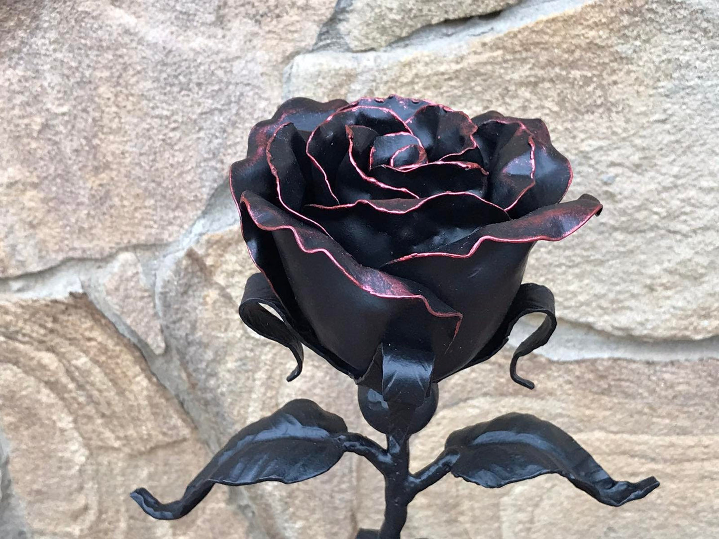 6th anniversary, personalized gift, rose, iron gift, iron anniversary, garden, birthday, flower pot, wedding, anniversary, Christmas, mom