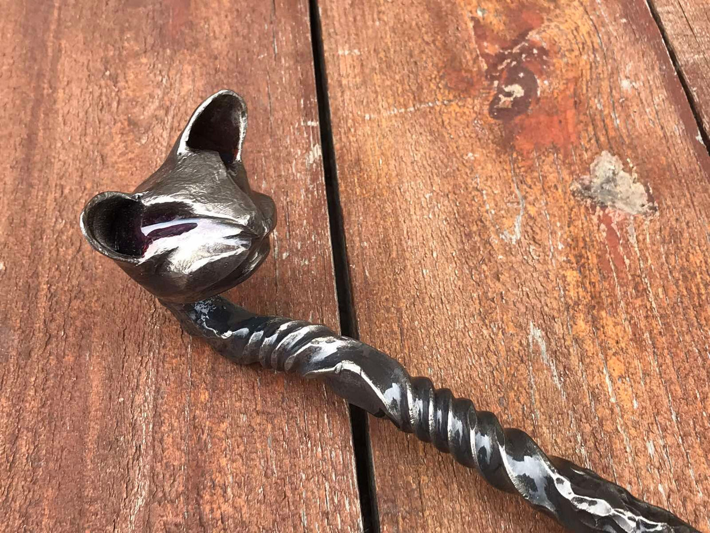 Shoehorn, cat, pet lover, cat lover, shoe horn, cat collar, leash, animal, Christmas, birthday, pet, anniversary, 6th anniversary, iron gift