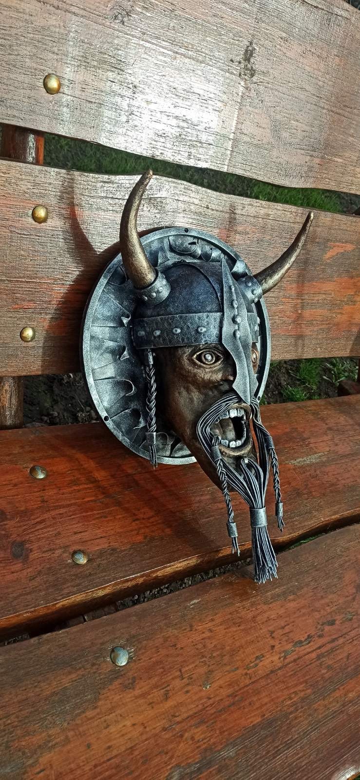 Viking, medieval, Norse, knight, fortress, castle, wall sconce, sunflower, Celtic, anniversary, birthday, Christmas, helm, wedding, axe