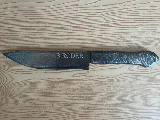 Knife, iron anniversary, 6th anniversary, wedding anniversary, Christmas, iron gift, birthday, anniversary, kitchen gift, steel gift