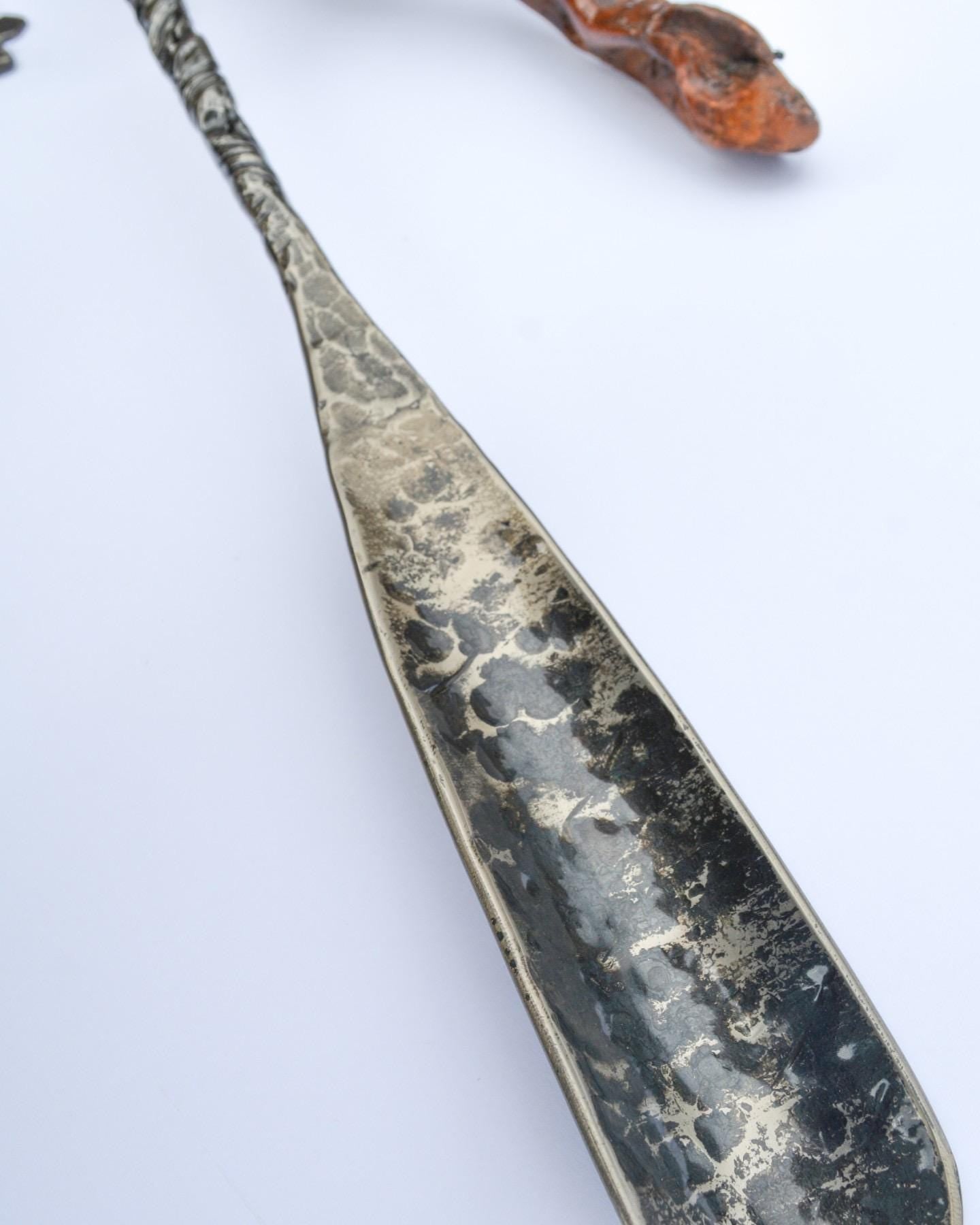 Shoehorn, magic wand, shoe horn, wizard, fantasy, Christmas, birthday, anniversary, fire poker, iron gift, steel gift, fireplace, wedding