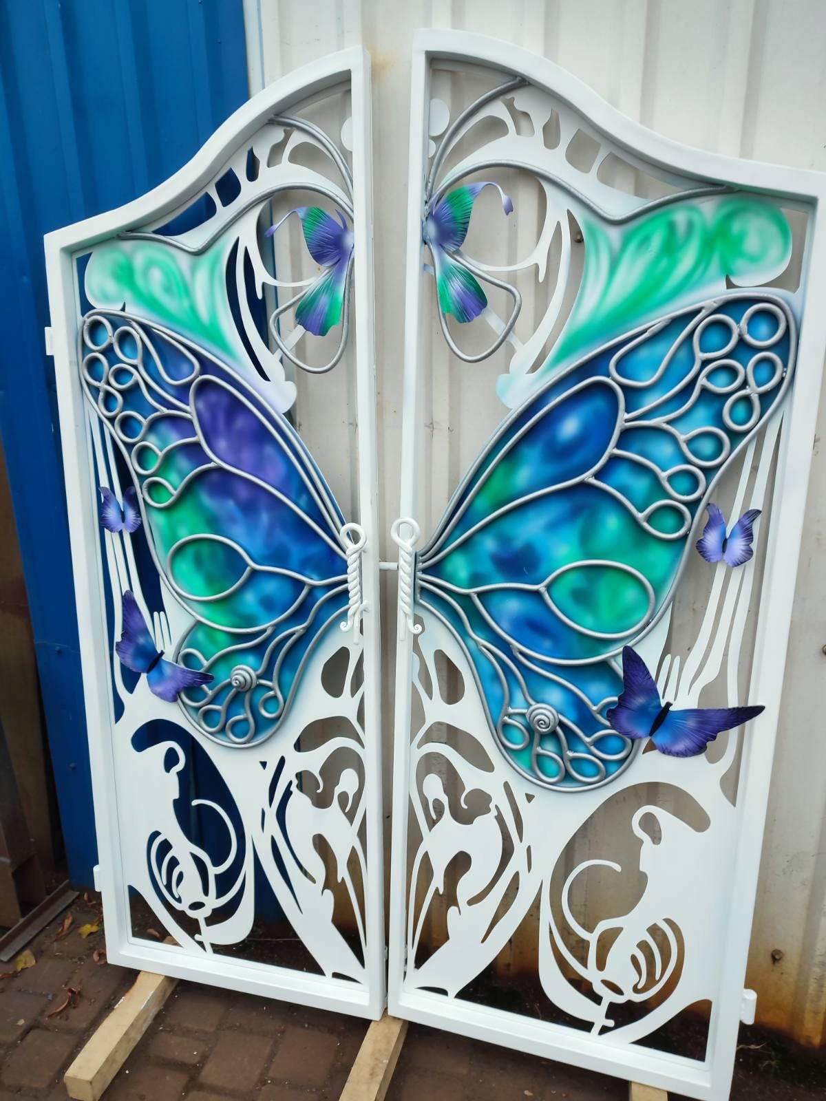 Gate, butterfly, wicket, door, renovation, stair railing, Christmas, garden, birthday, anniversary, dragonfly, fireplace, hinges, forest