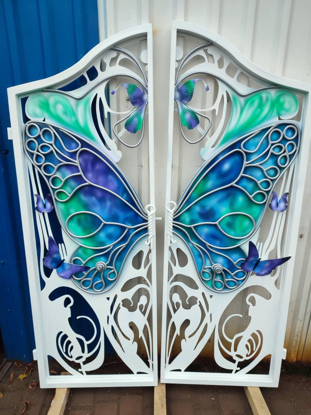 Gate, butterfly, wicket, door, renovation, stair railing, Christmas, garden, birthday, anniversary, dragonfly, fireplace, hinges, forest