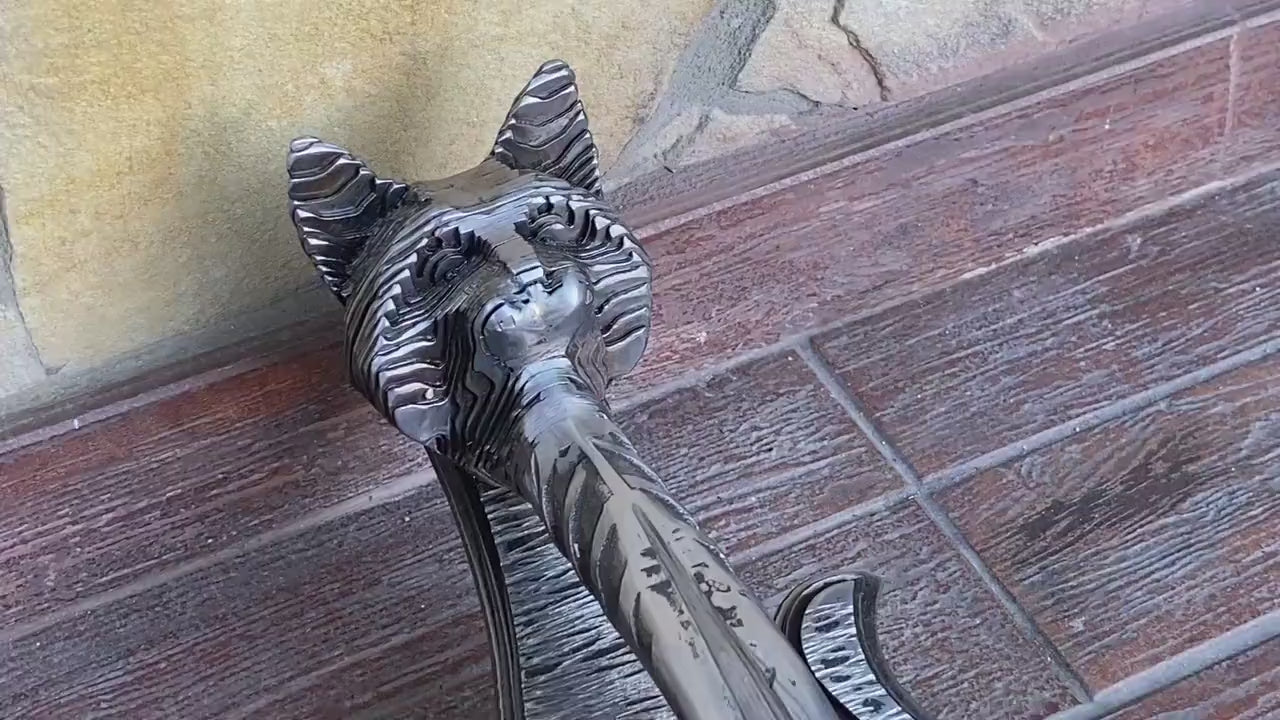 Door handle, cat, pet, animal, gate, door, dog, pet birthday, Christmas, birthday, anniversary, pet lover, garden, pet gift, renovation