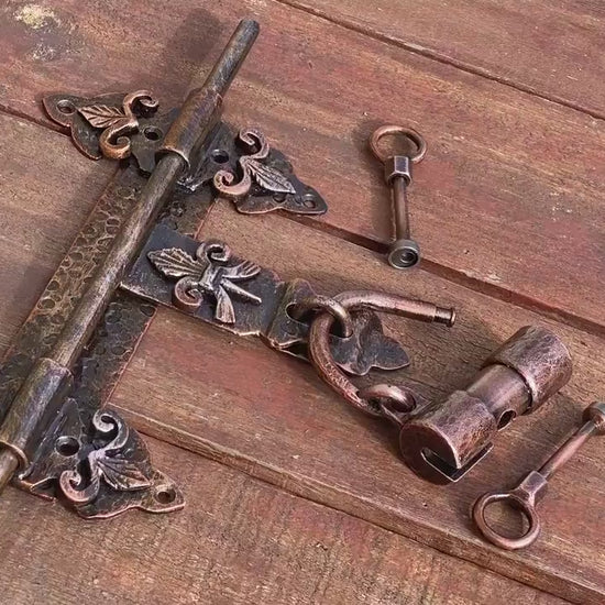 Latch, lock, gate, door, shed, barn, medieval, hinge, Middle Ages, renovation, antique, viking, Christmas, anniversary, birthday, castle