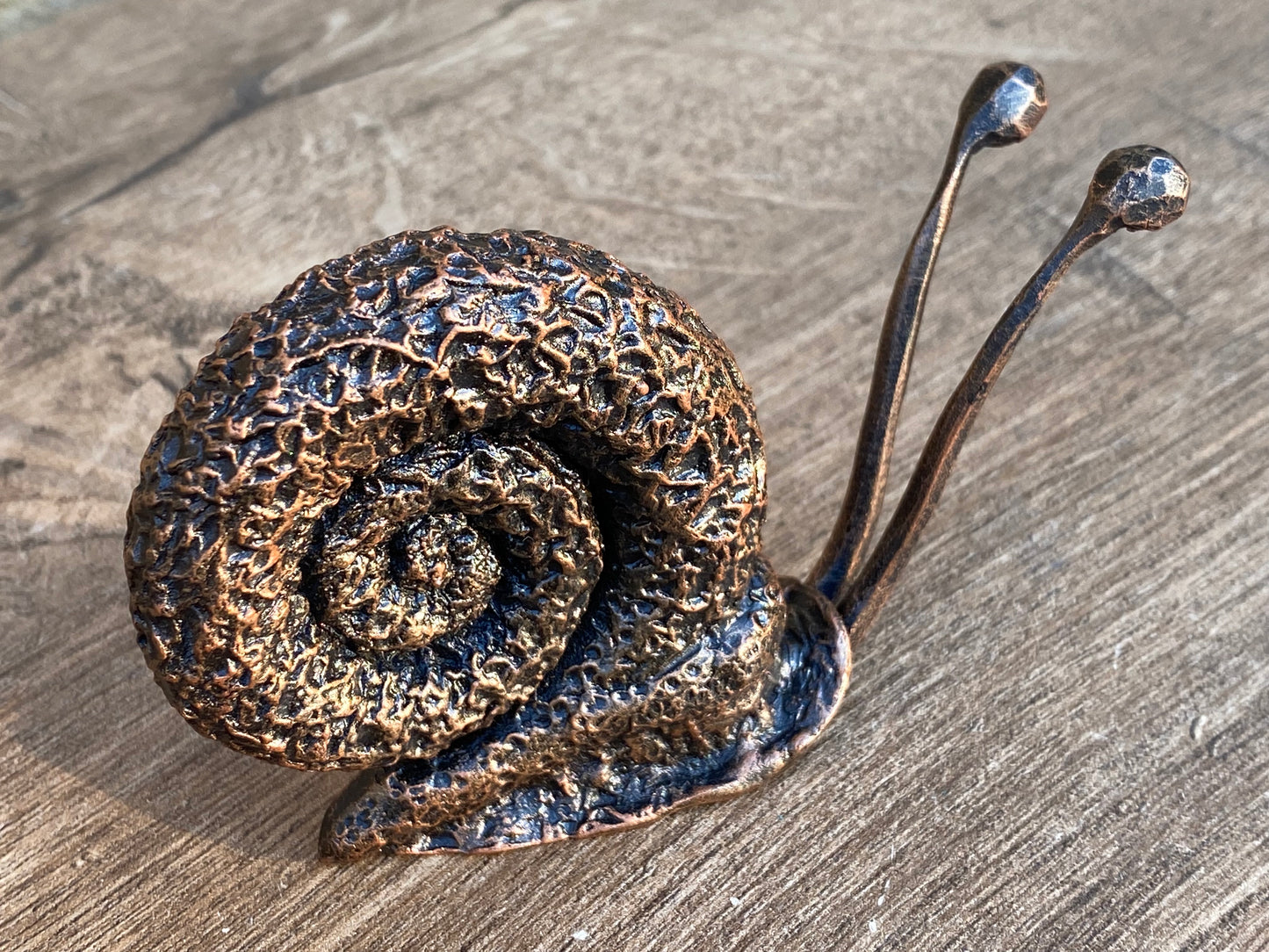 Metal snail, hand forged snail, snail art,snail accessories,snail charm,snail gifts,snail sculpture,snail statue,snail figure,snail figurine