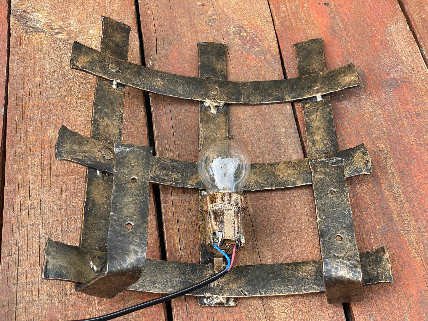 Medieval sconce, sconce, medieval light, Middle Ages, wall sconce, viking, wall lamp, castle, antique, vintage, birthday, anniversary, daddy