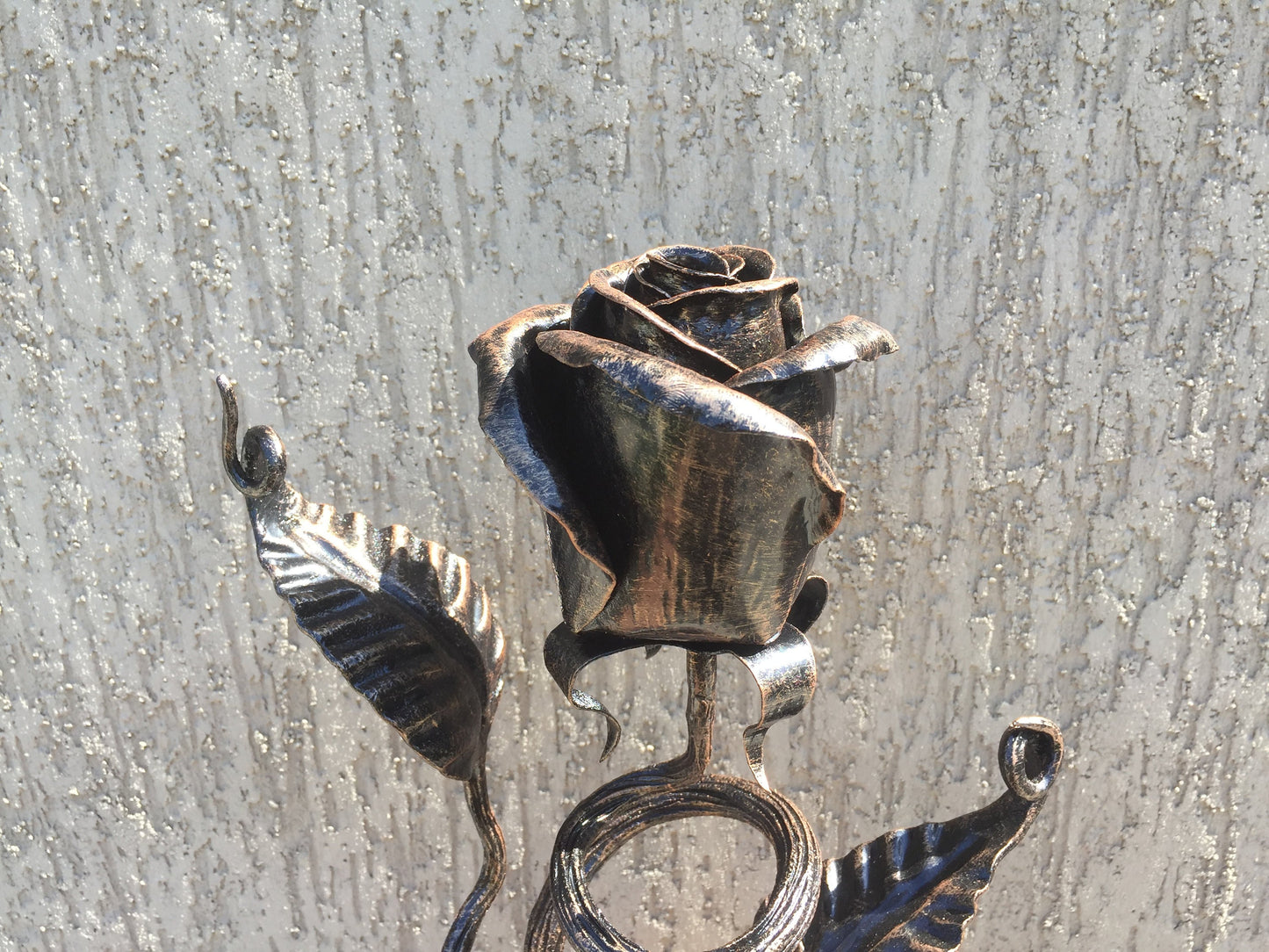 Christmas gift, metal rose, Christmas decor, Christmas decorations, Christmas flowers, metal decor, wedding gift, steel rose, iron rose